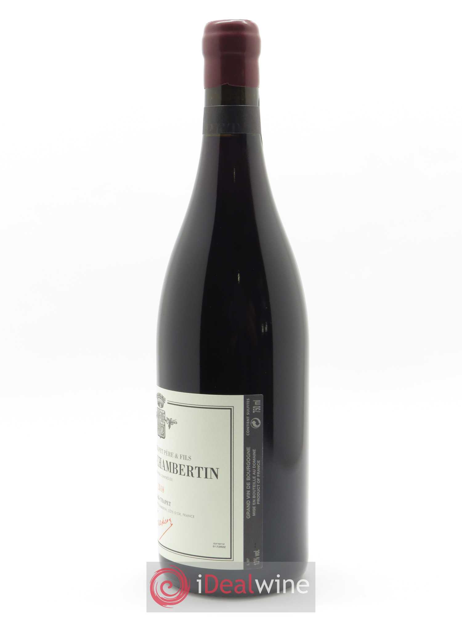 Gevrey-Chambertin Domaine Trapet 2018 - Lot de 1 bouteille - 1