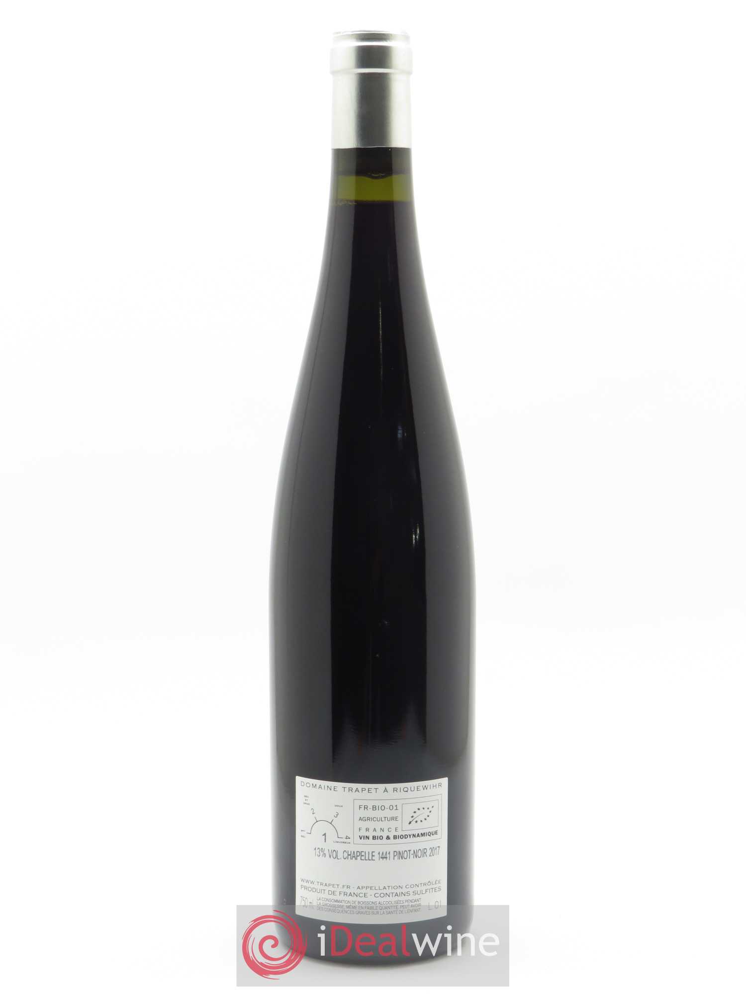 Alsace Chapelle 1441 Domaine Trapet 2017 - Lot de 1 bouteille - 1