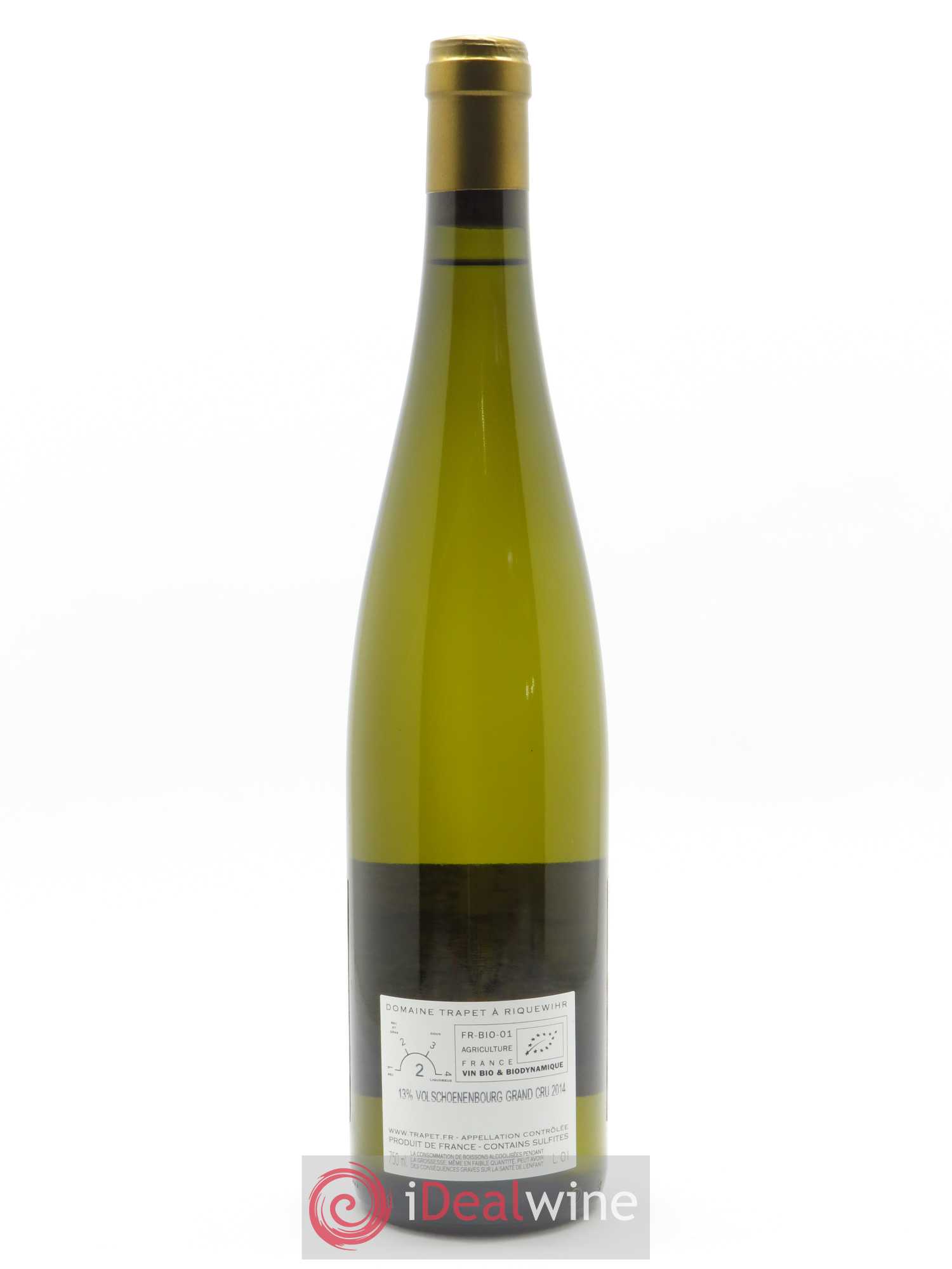 Alsace Riesling Grand Cru Schoenenbourg Domaine Trapet 2014 - Lot de 1 bouteille - 1