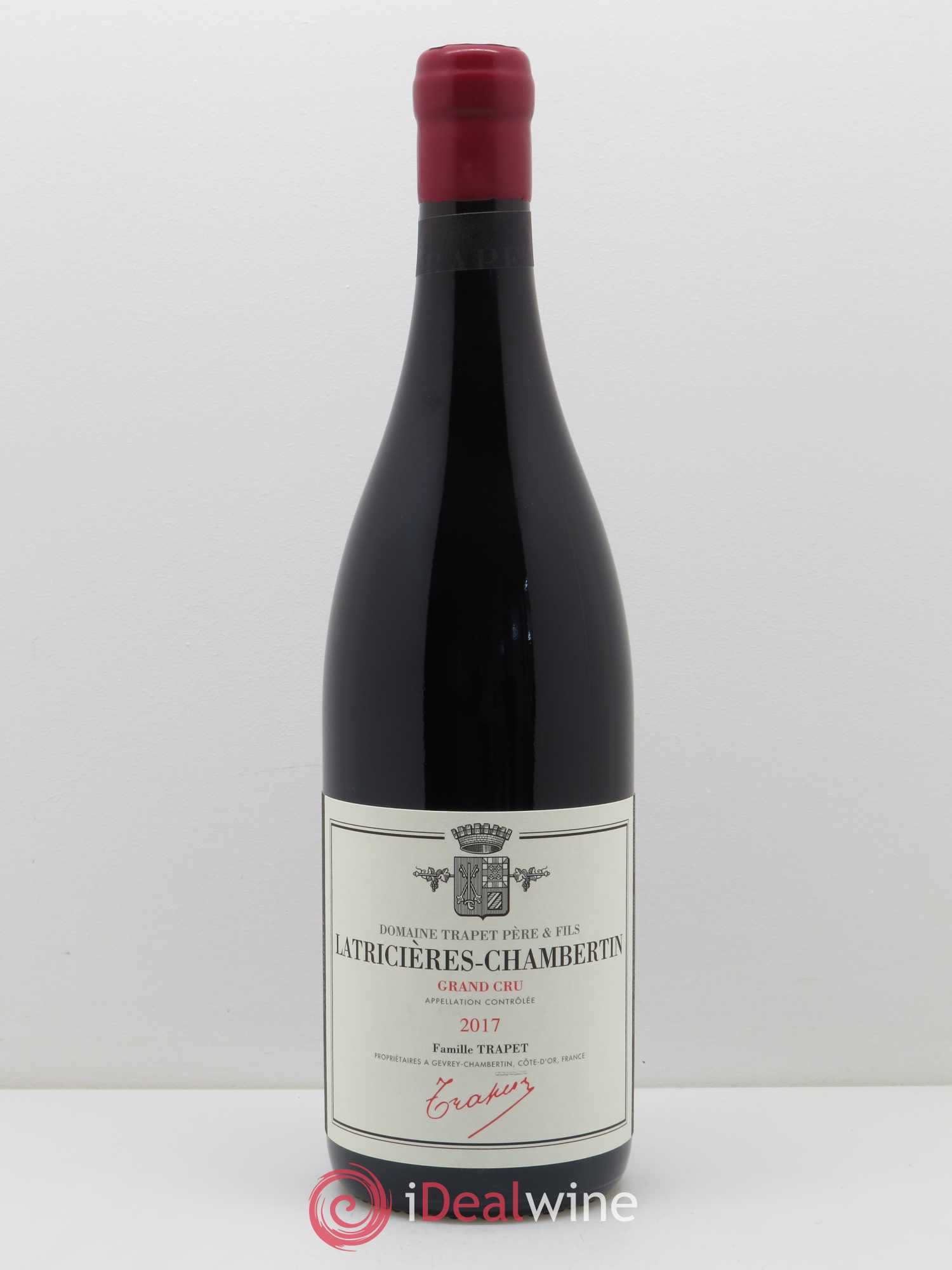 Latricières-Chambertin Grand Cru Domaine Trapet 2017 - Lot de 1 bouteille - 0