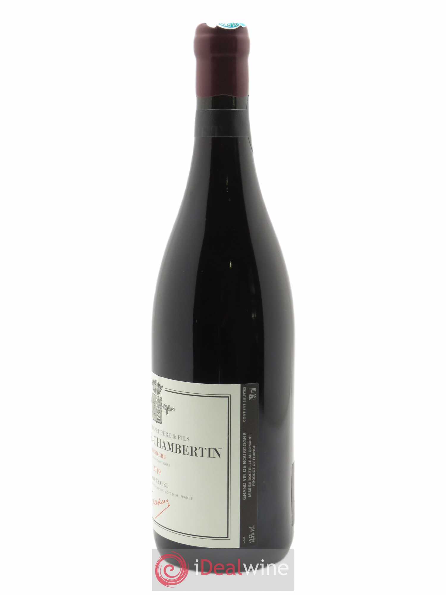 Chapelle-Chambertin Grand Cru Domaine Trapet 2019 - Lot de 1 bouteille - 1