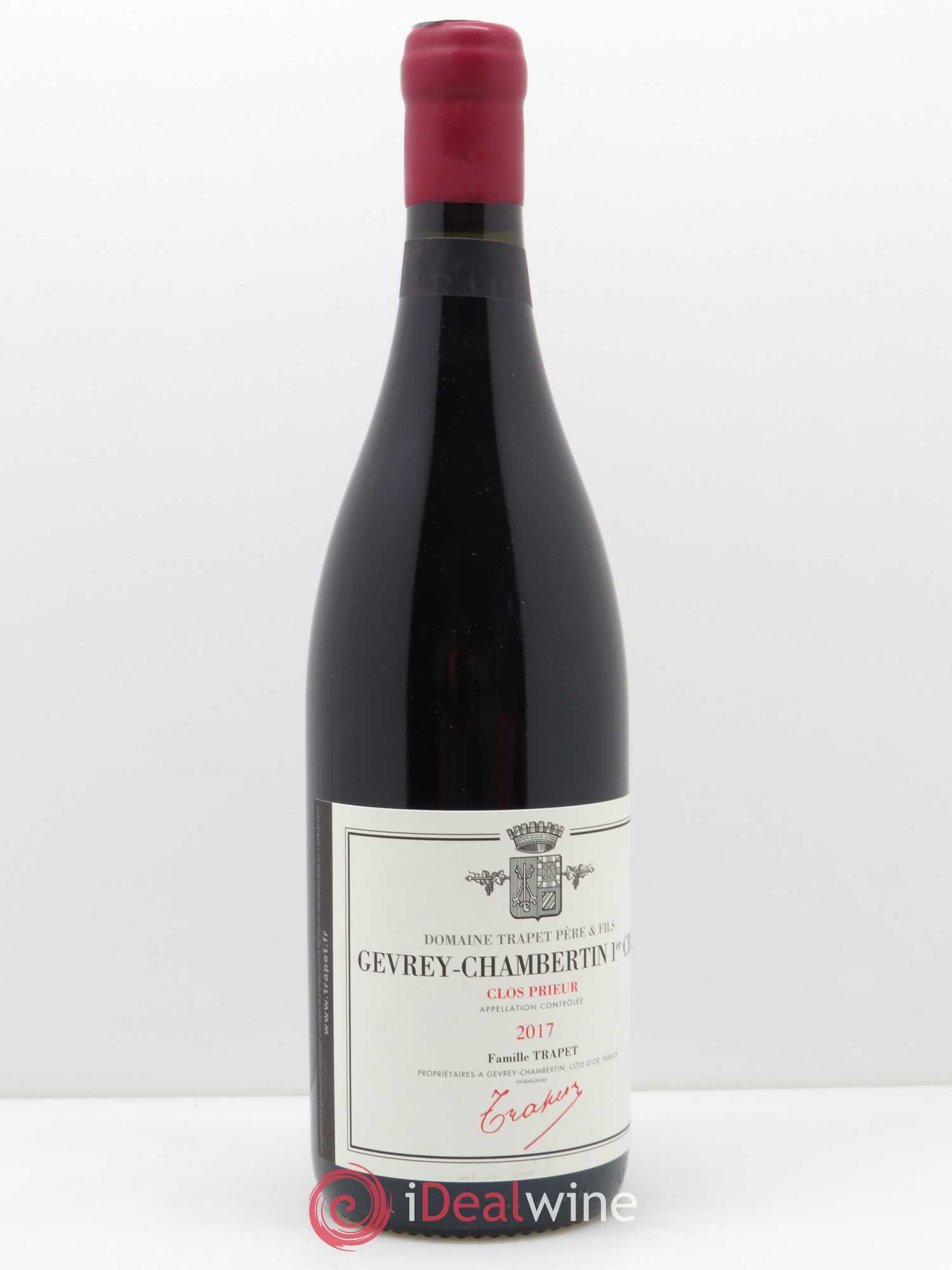 Gevrey-Chambertin 1er Cru Clos Prieur Domaine Trapet 2017 - Lot de 1 bouteille - 2