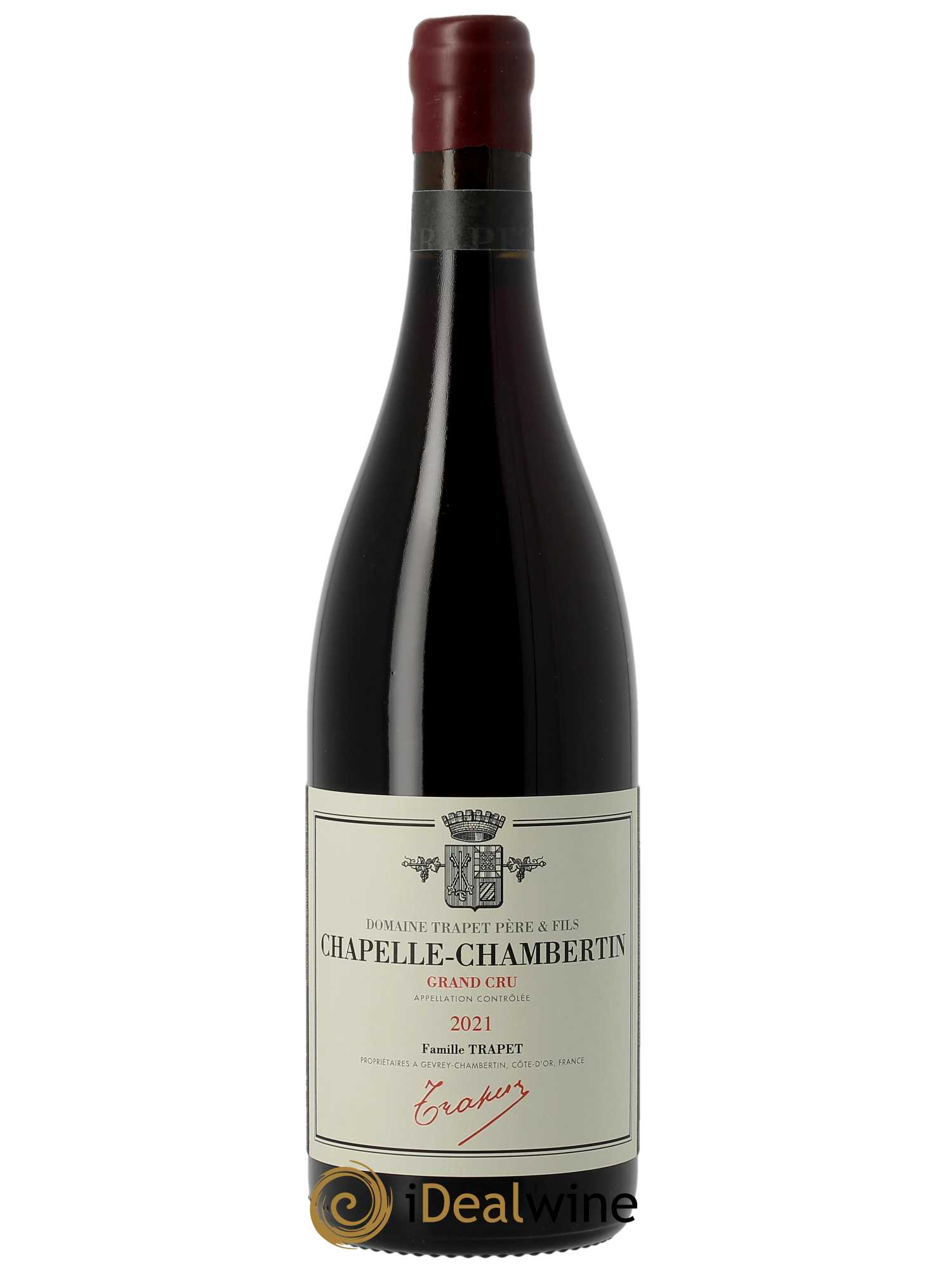 Chapelle-Chambertin Grand Cru Domaine Trapet  2021 - Lot de 1 bouteille - 0