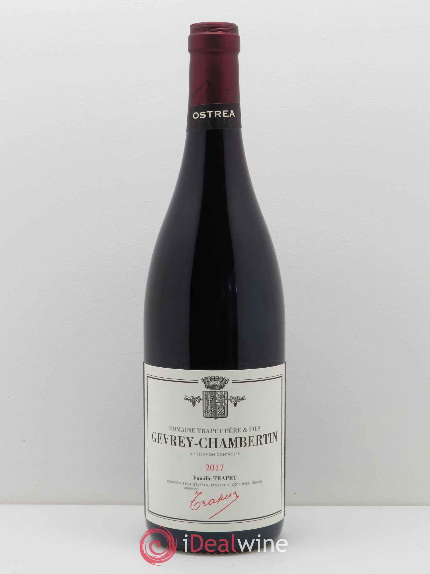 Gevrey-Chambertin Ostrea Domaine Trapet 2017 - Lot de 1 bouteille - 0