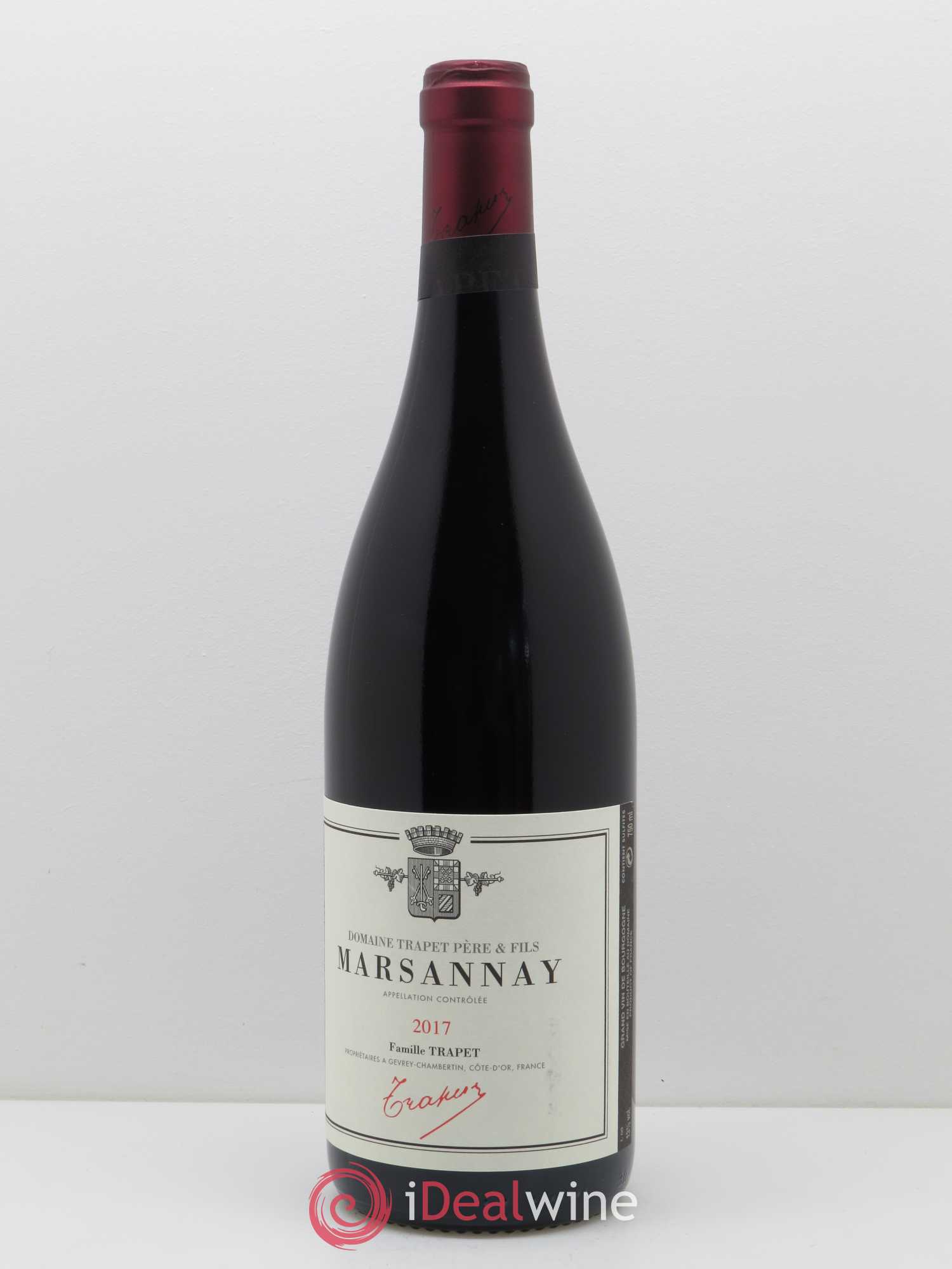 Marsannay Domaine Trapet 2017 - Lot de 1 bouteille - 1