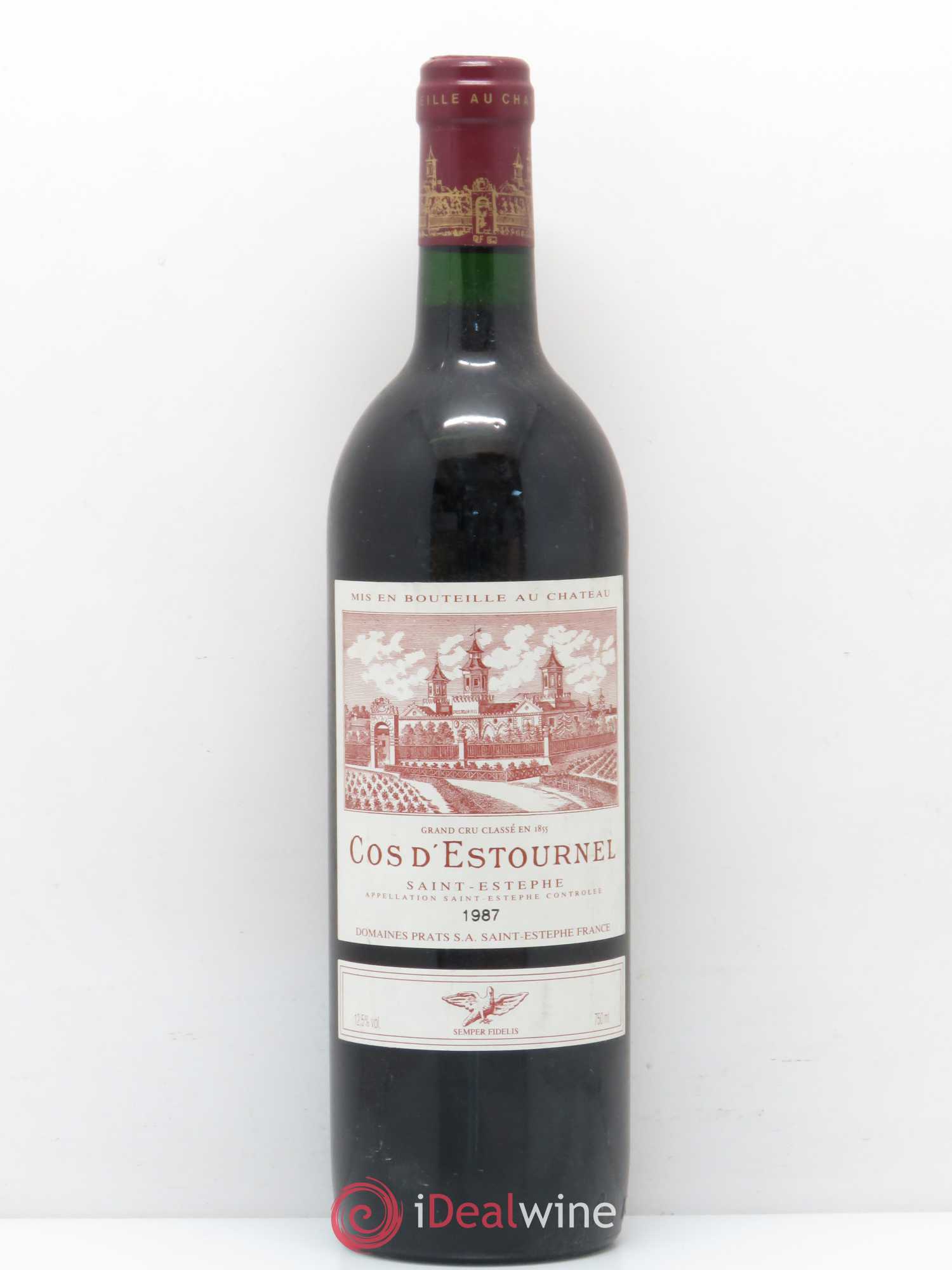 Cos d'Estournel 2ème Grand Cru Classé 1987 - Lot de 1 bouteille - 0