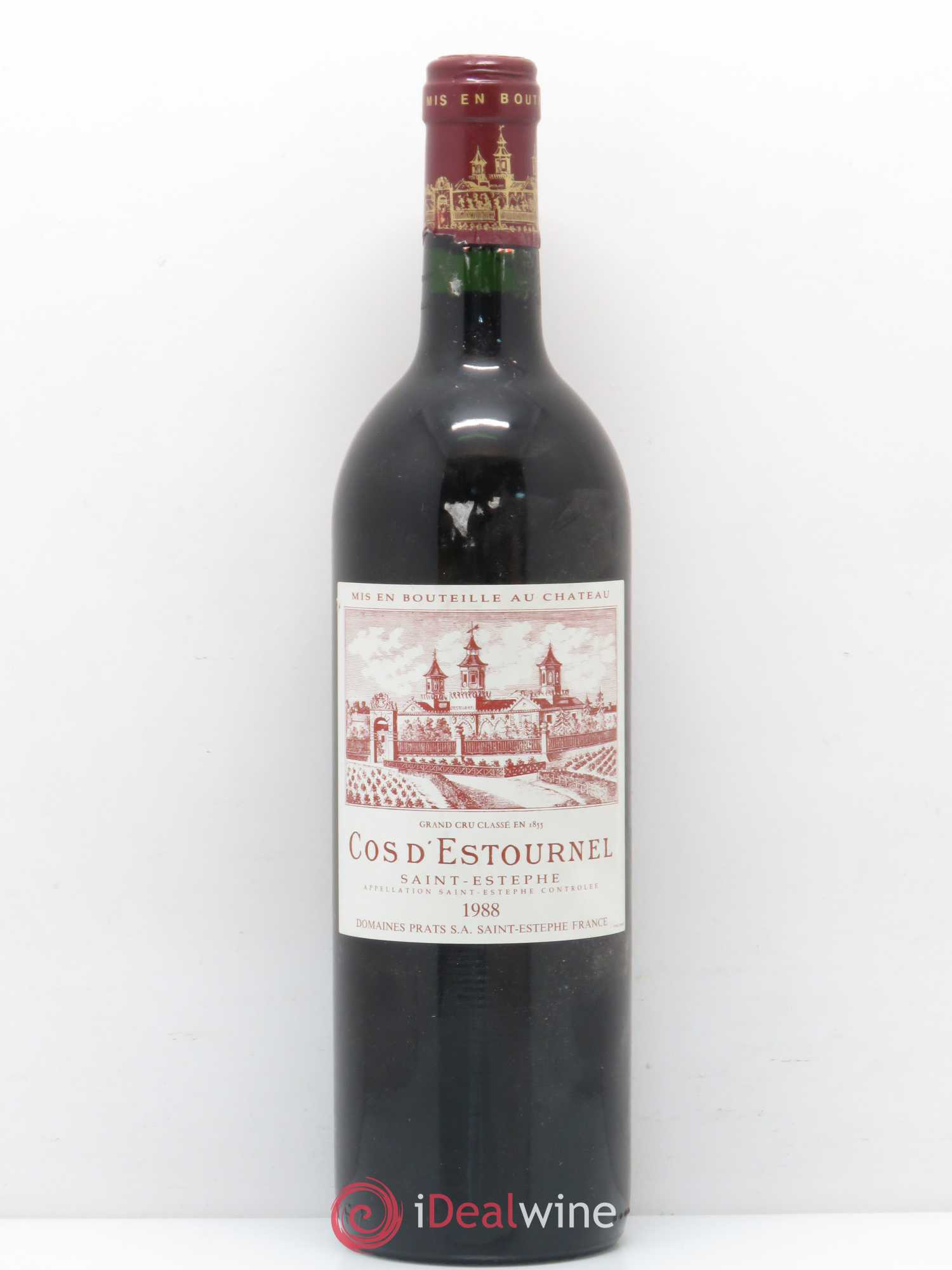 Cos d'Estournel 2ème Grand Cru Classé 1988 - Lot de 1 bouteille - 0
