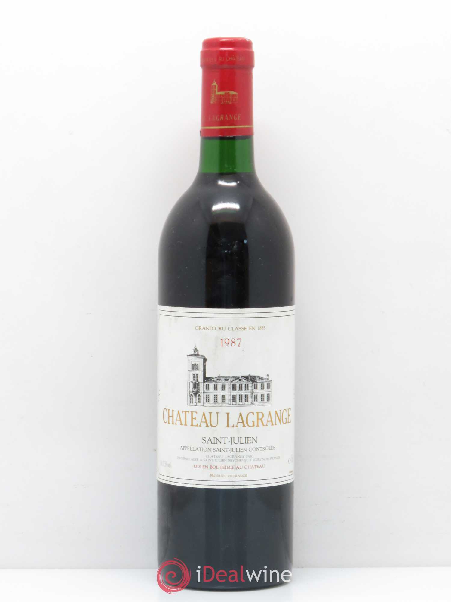 Château Lagrange 3ème Grand Cru Classé 1987 - Lot de 1 bouteille - 0