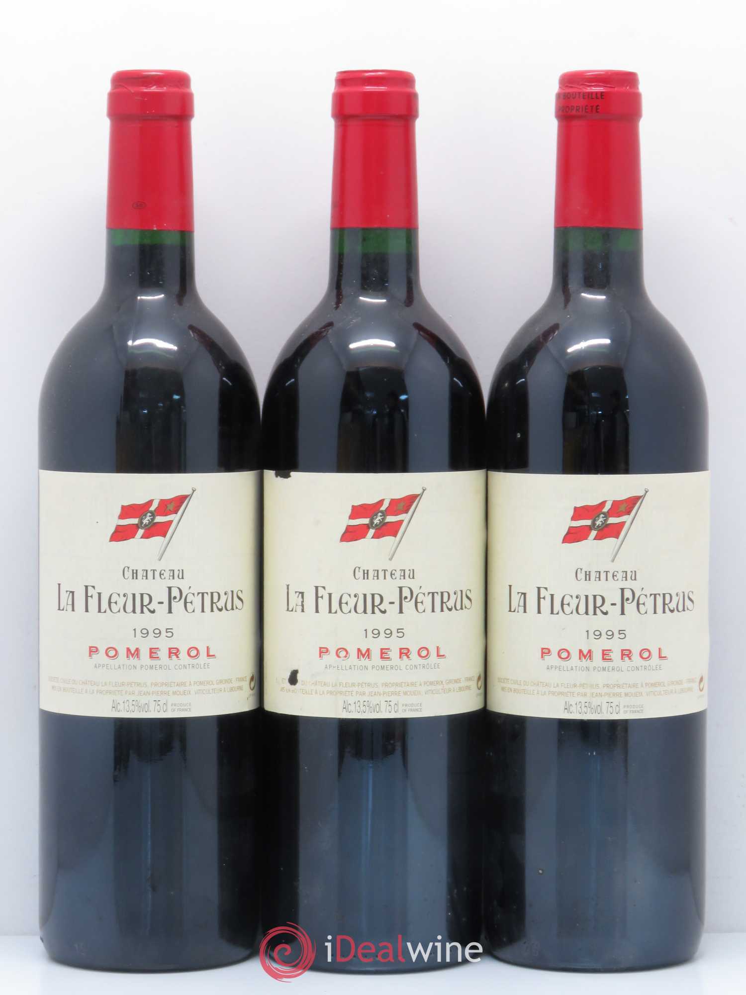 Château la Fleur Petrus 1995 - Lot de 3 bouteilles - 0