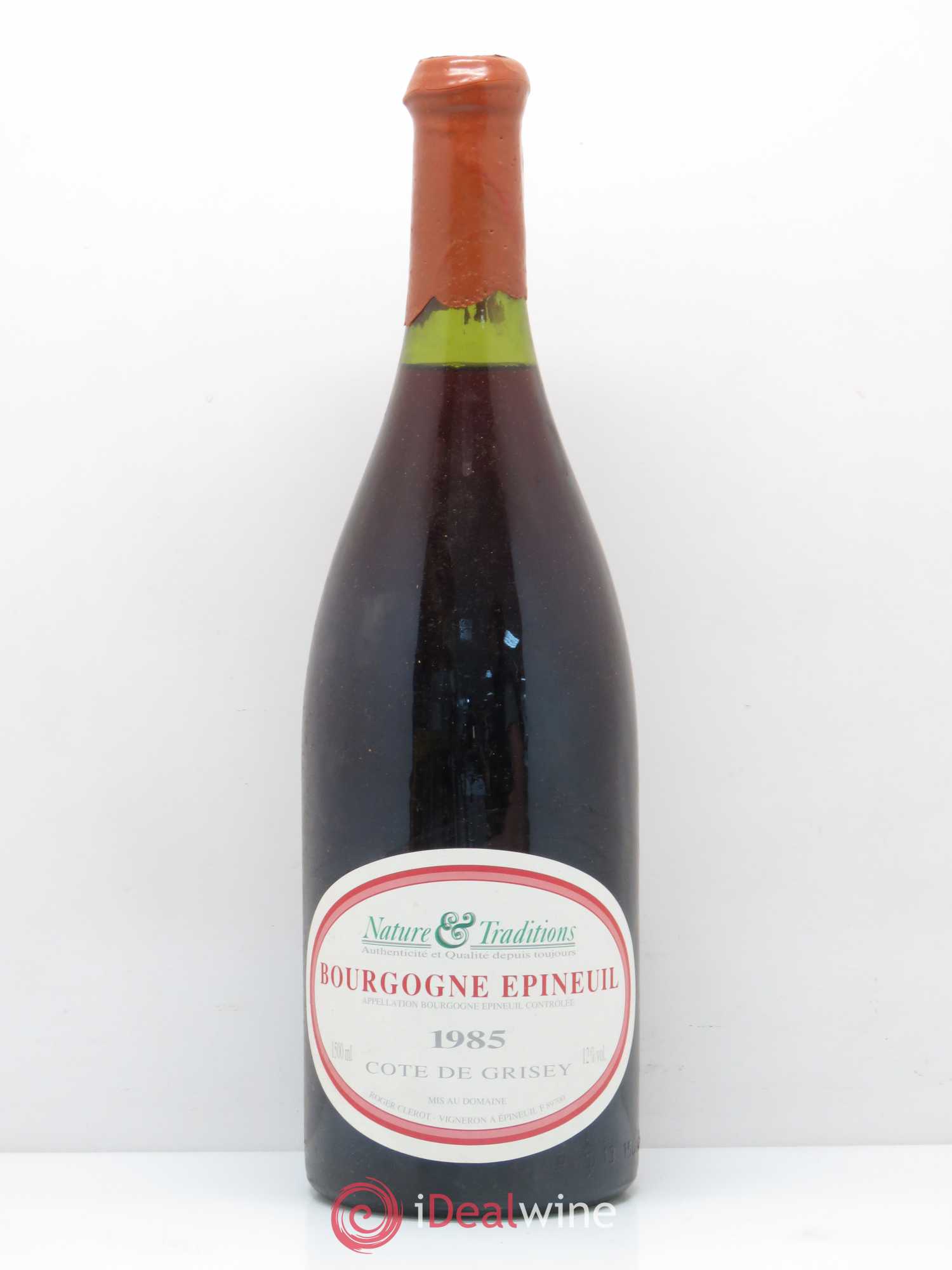 Bourgogne Epineuil Côte de Grisey 1985 - Posten von 1 Magnum - 0