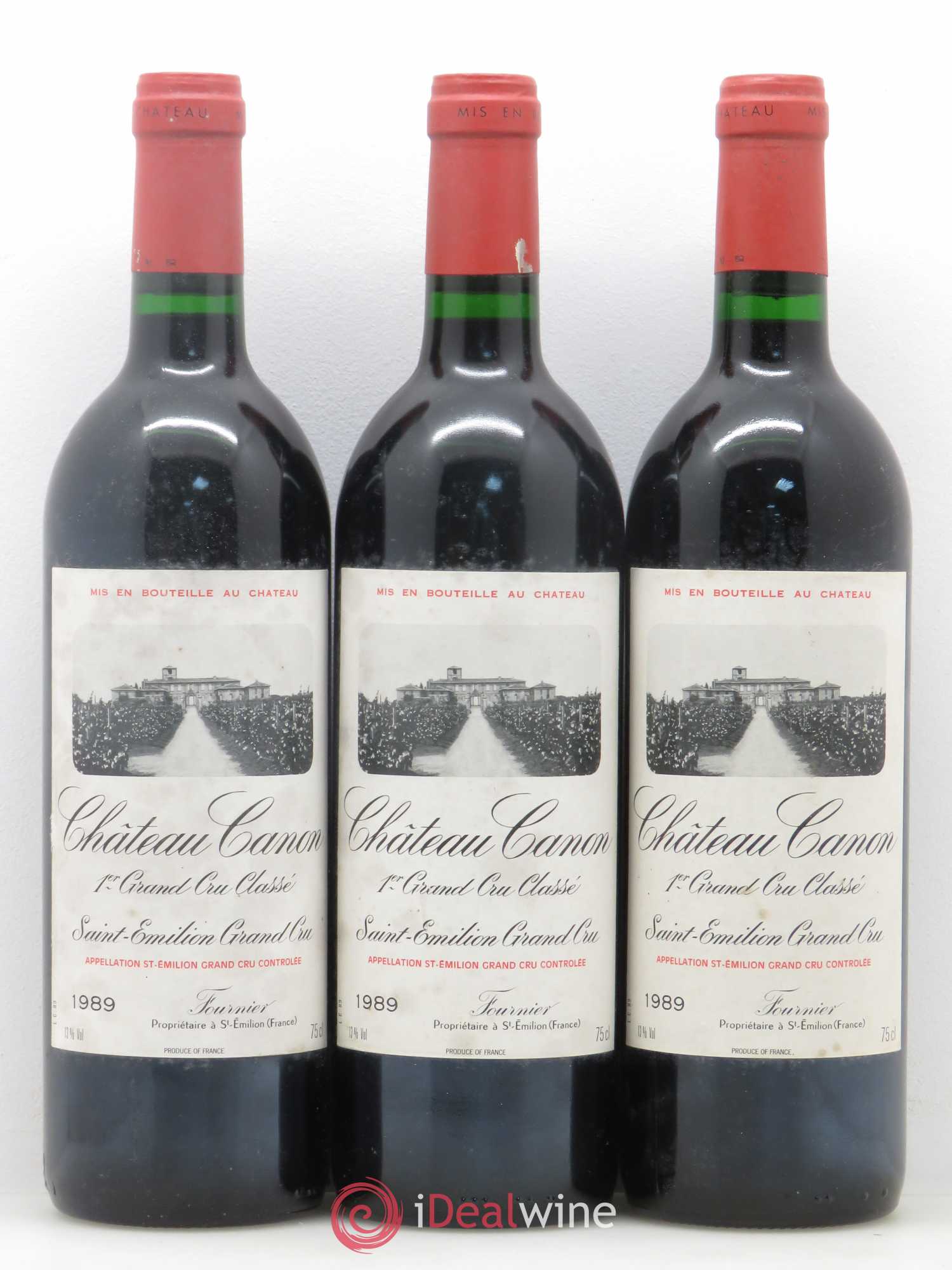 Château Canon 1er Grand Cru Classé B 1989 - Lot de 6 bouteilles - 2