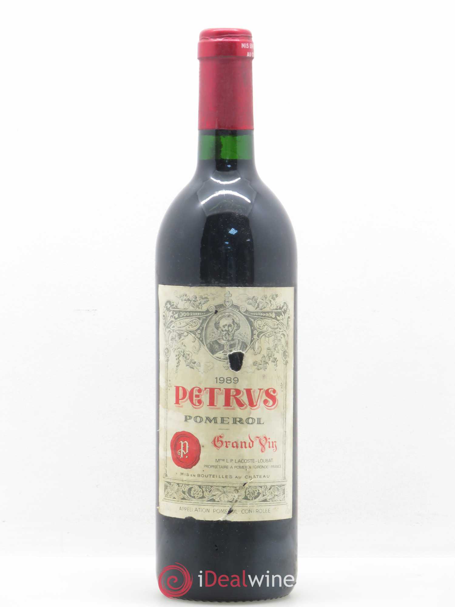 Petrus 1989 - Lot de 1 bouteille - 0