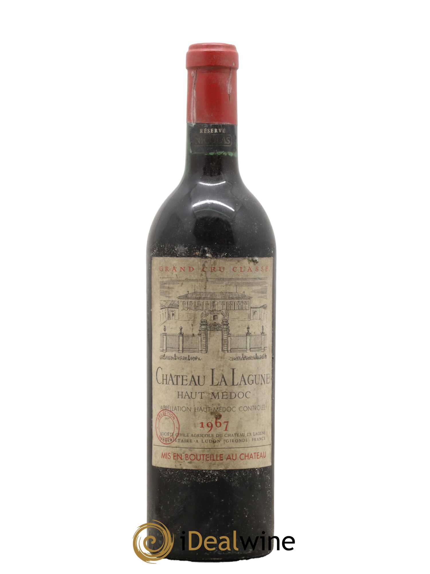 Château la Lagune 3ème Grand Cru Classé 1967 - Lot de 1 bouteille - 0