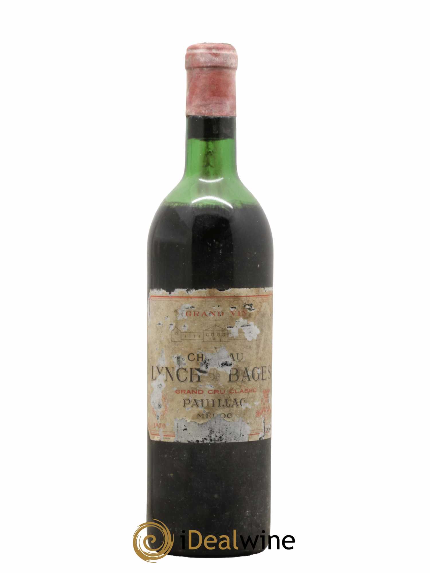 Château Lynch Bages 5ème Grand Cru Classé 1970 - Lot de 1 bouteille - 0