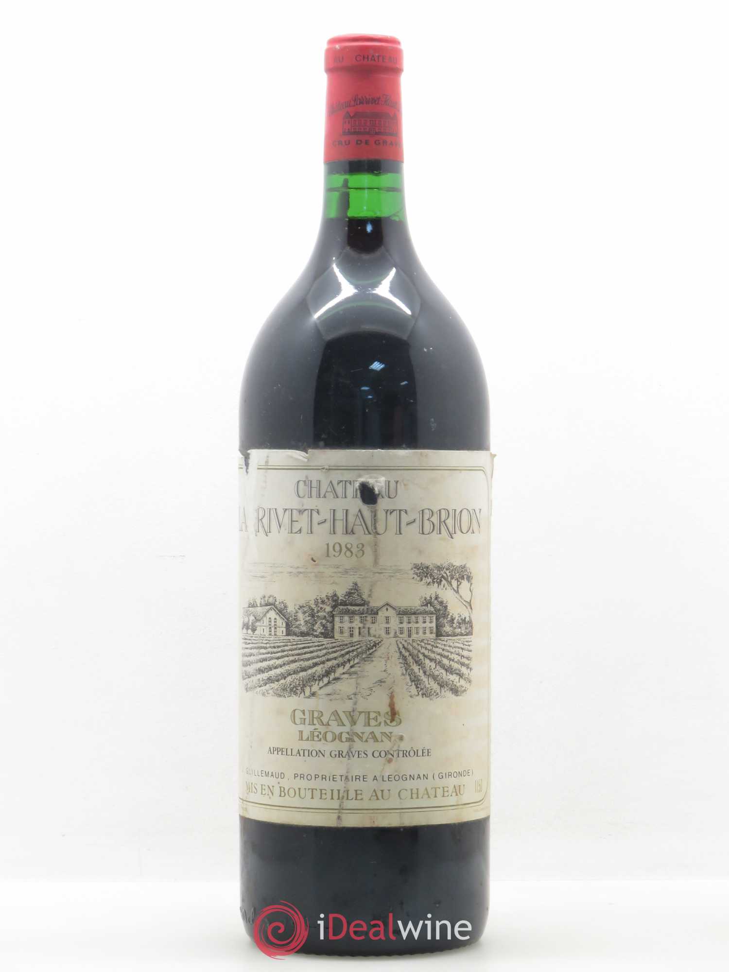 Château Larrivet Haut-Brion 1983 - Lot de 1 magnum - 0