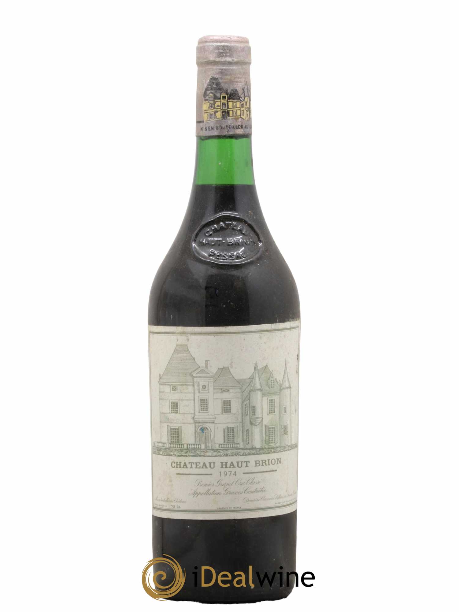 Château Haut Brion 1er Grand Cru Classé 1974 - Lot de 1 bouteille - 0