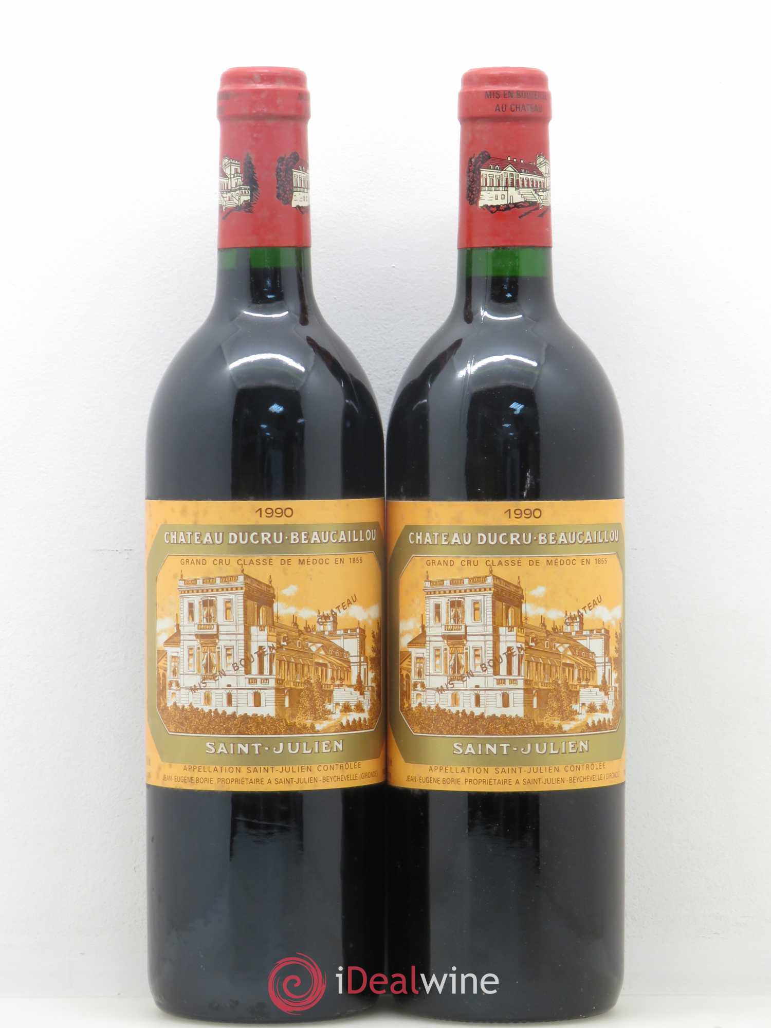 Château Ducru Beaucaillou 2ème Grand Cru Classé 1990 - Lot de 10 bouteilles - 4