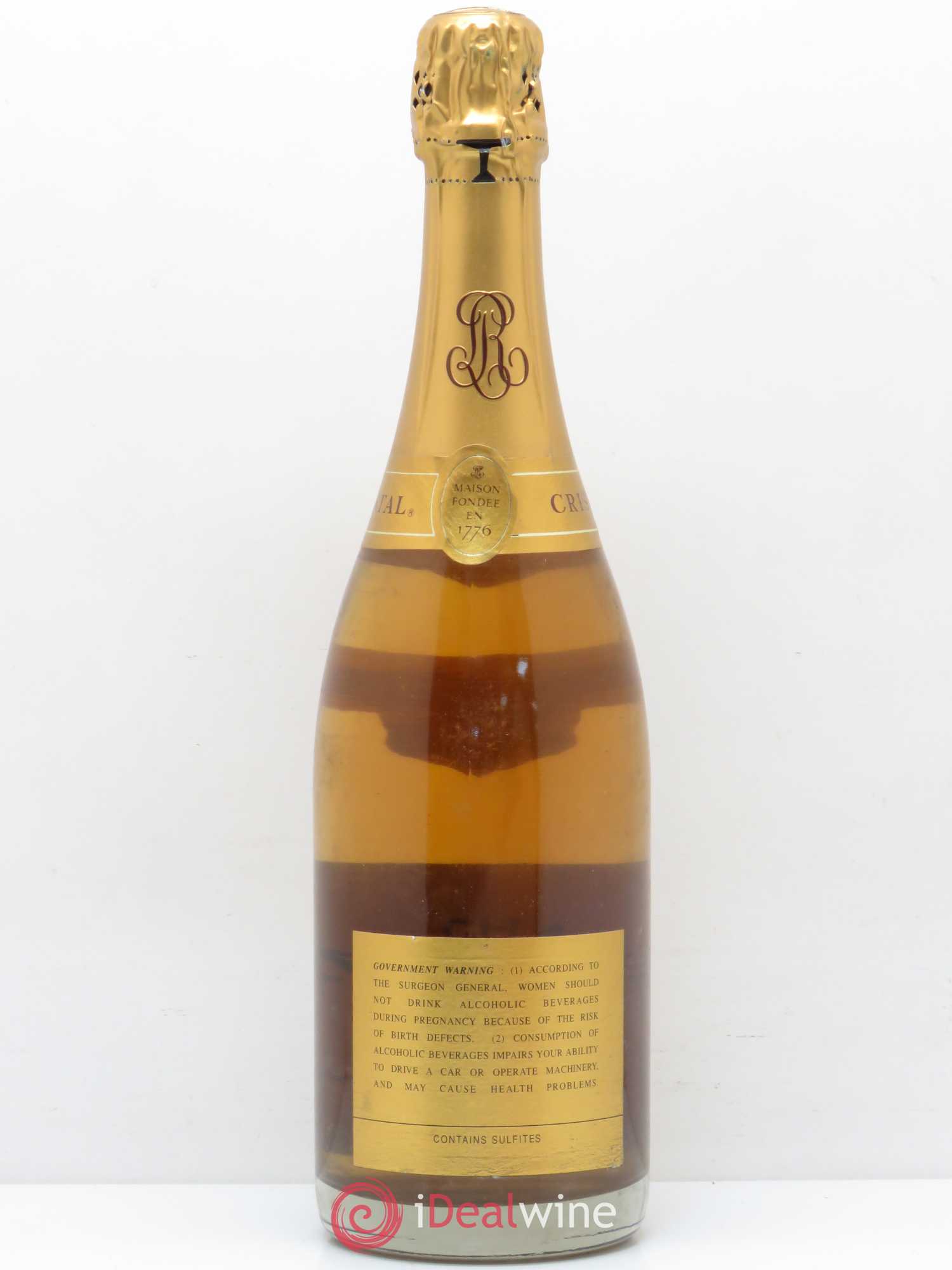 Cristal Louis Roederer 1986 - Lot de 1 bouteille - 1