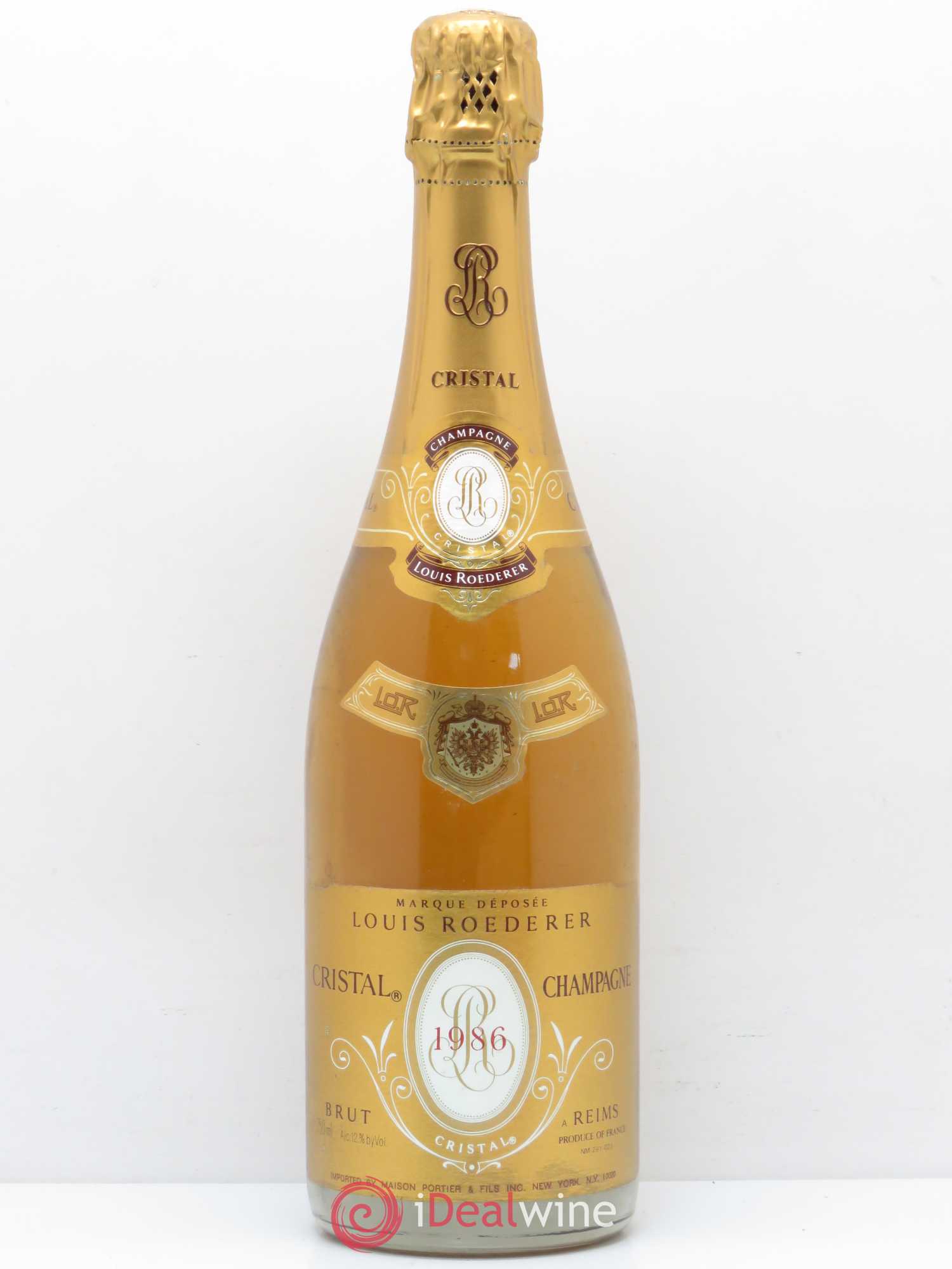 Cristal Louis Roederer 1986 - Lot de 1 bouteille - 0