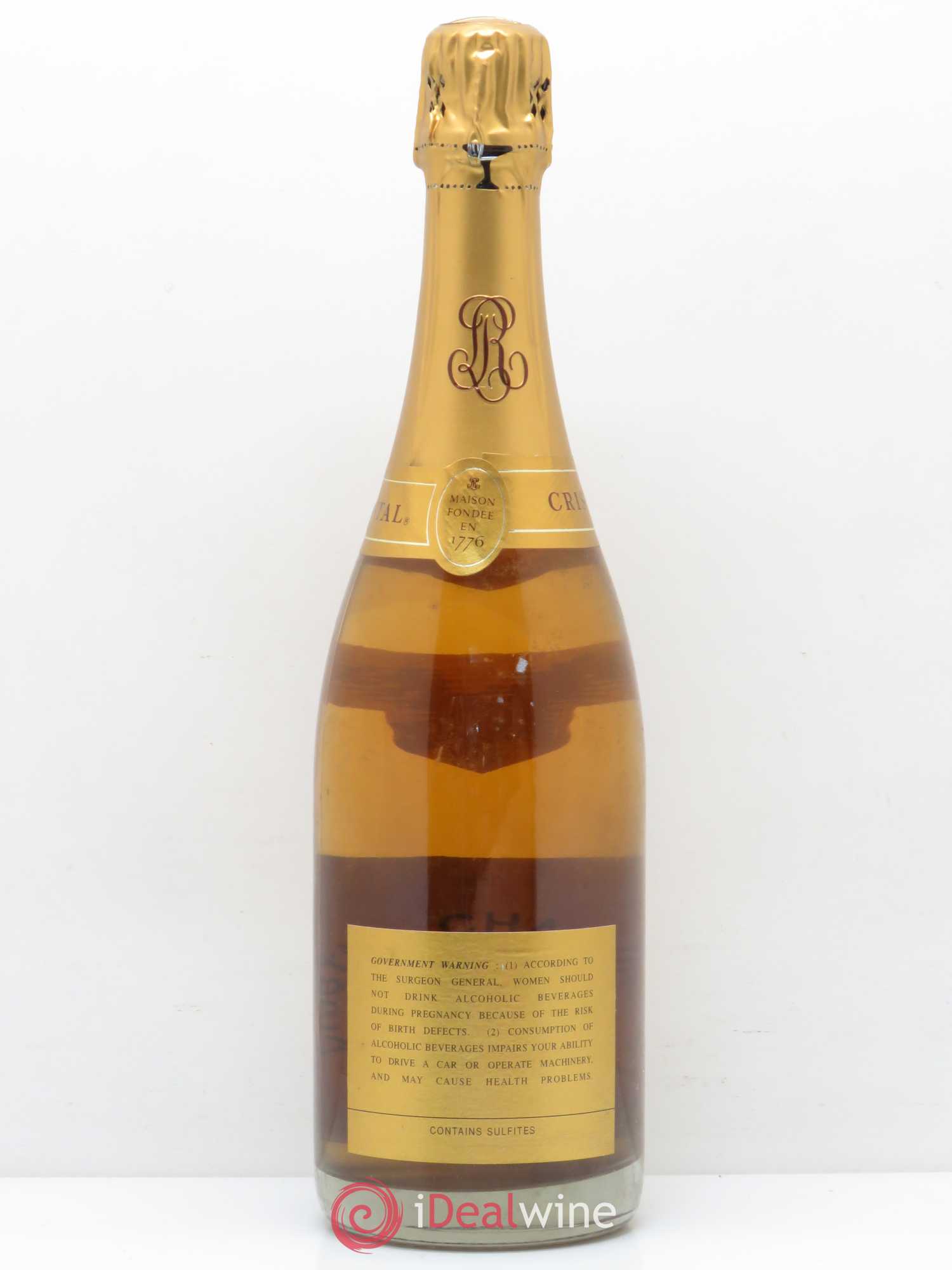 Cristal Louis Roederer 1986 - Lot de 1 bouteille - 1