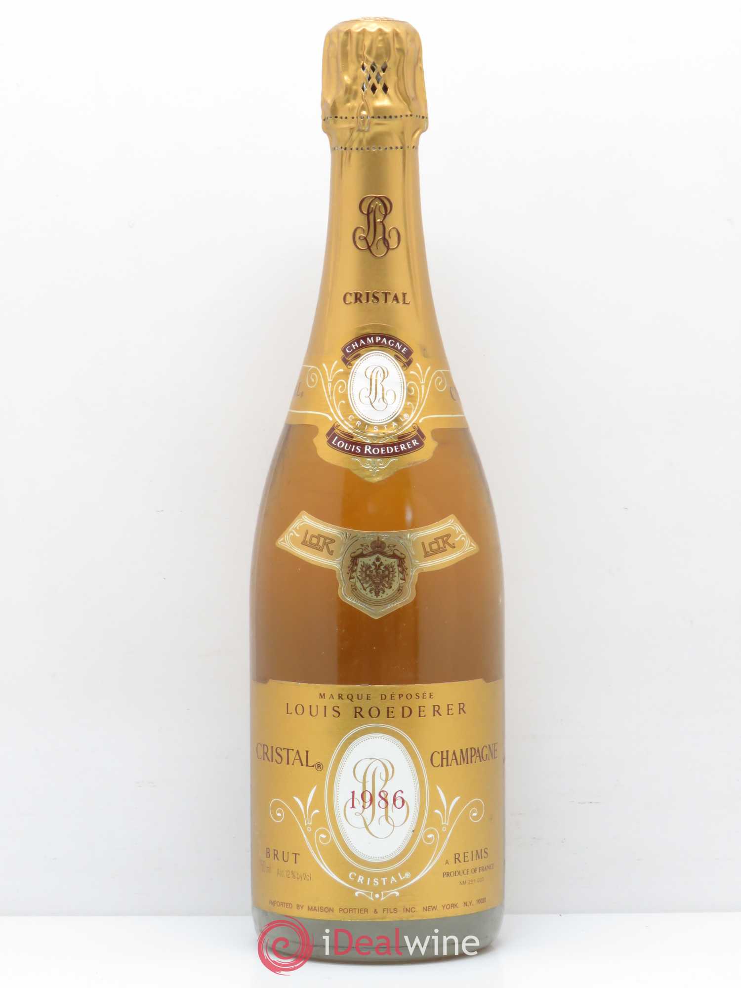 Cristal Louis Roederer 1986 - Lot de 1 bouteille - 0