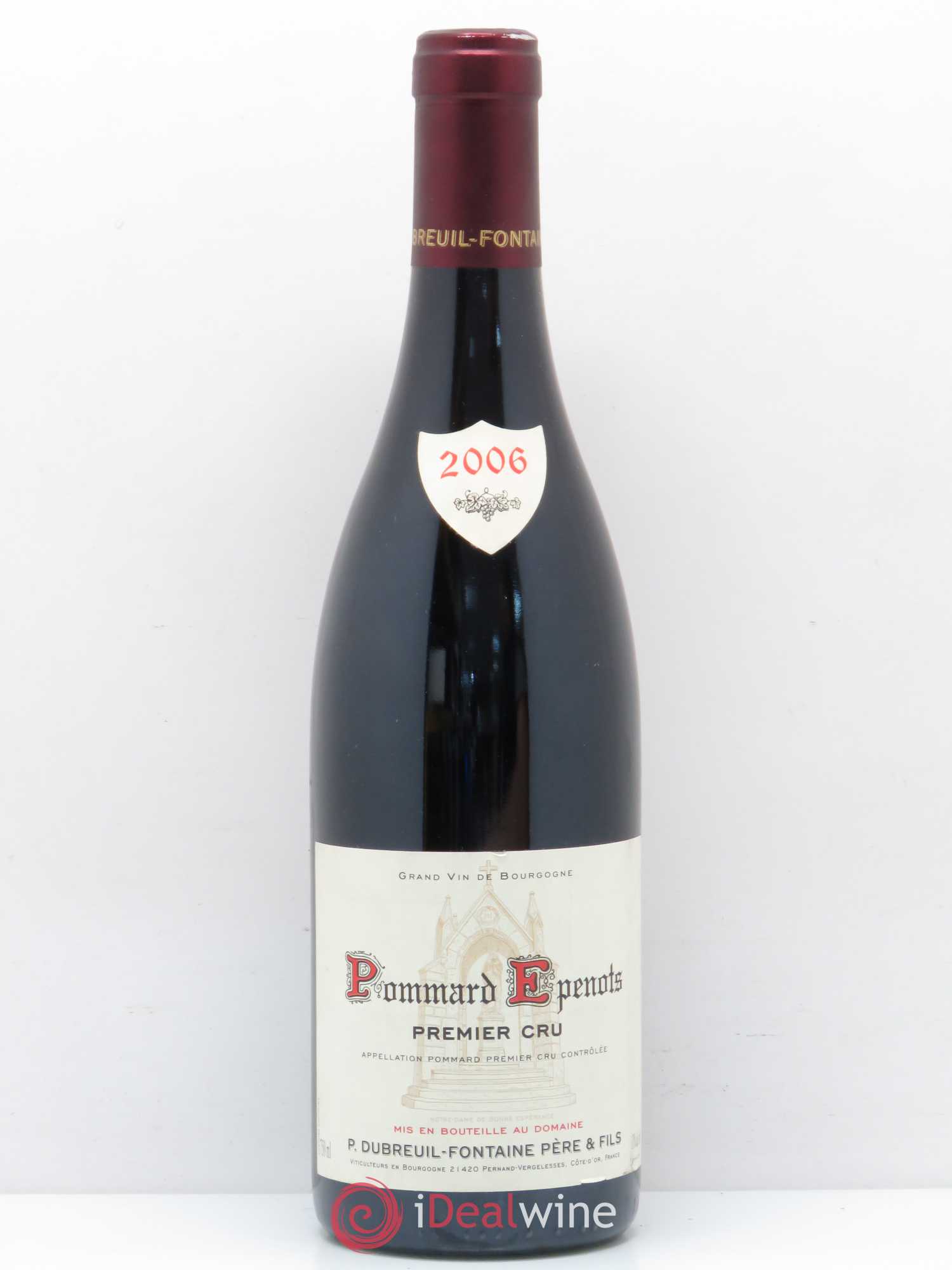 Pommard 1er Cru Les Epenots Dubreuil-Fontaine 2006 - Posten von 1 Flasche - 0