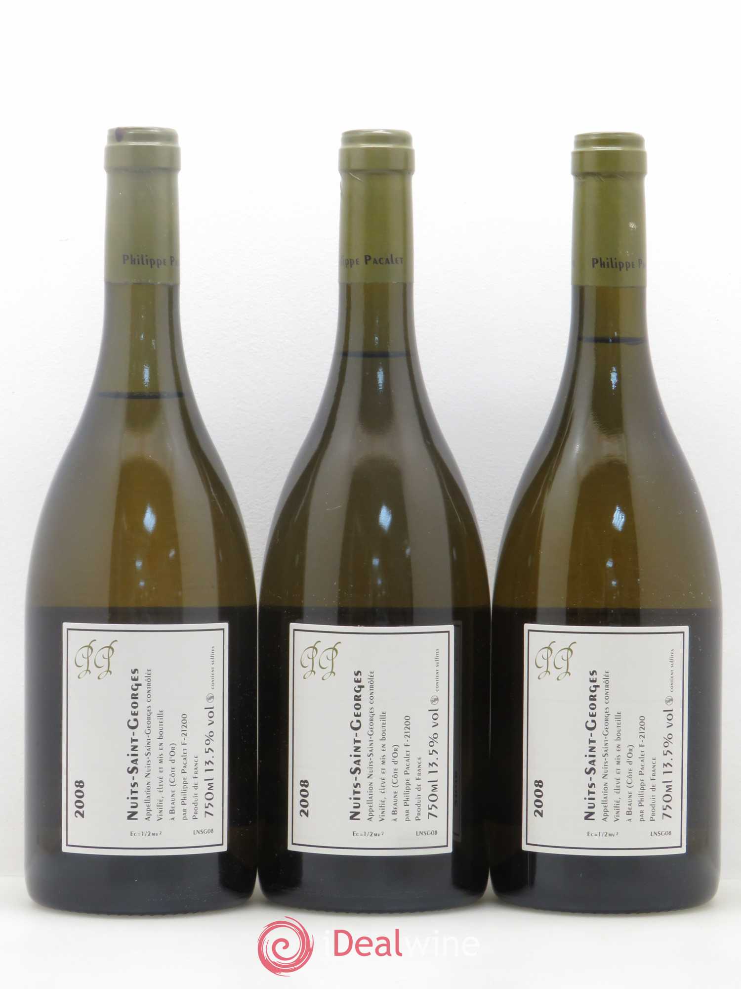 Nuits-Saint-Georges Philippe Pacalet 2008 - Lot de 11 bouteilles - 4