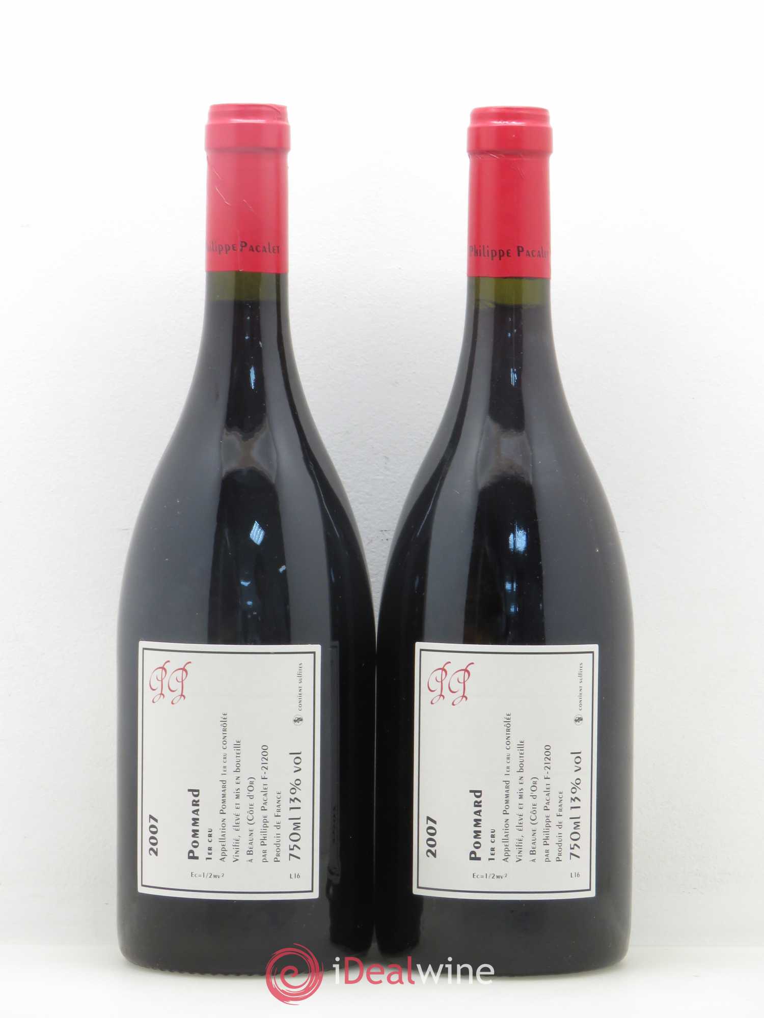 Pommard 1er Cru Philippe Pacalet 2007 - Lot de 2 bouteilles - 1