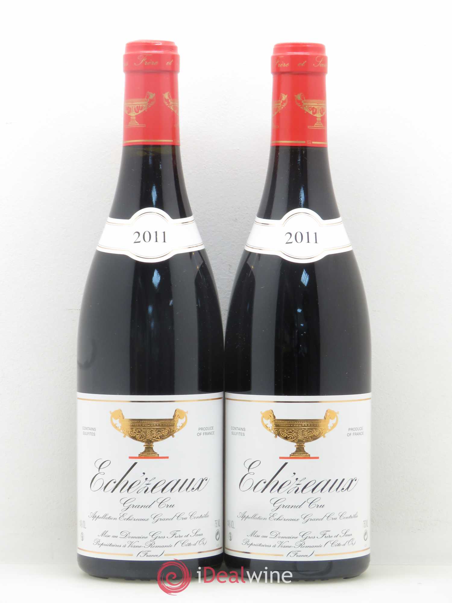 Echezeaux Grand Cru Gros Frère & Soeur 2011 - Lot de 2 bouteilles - 0