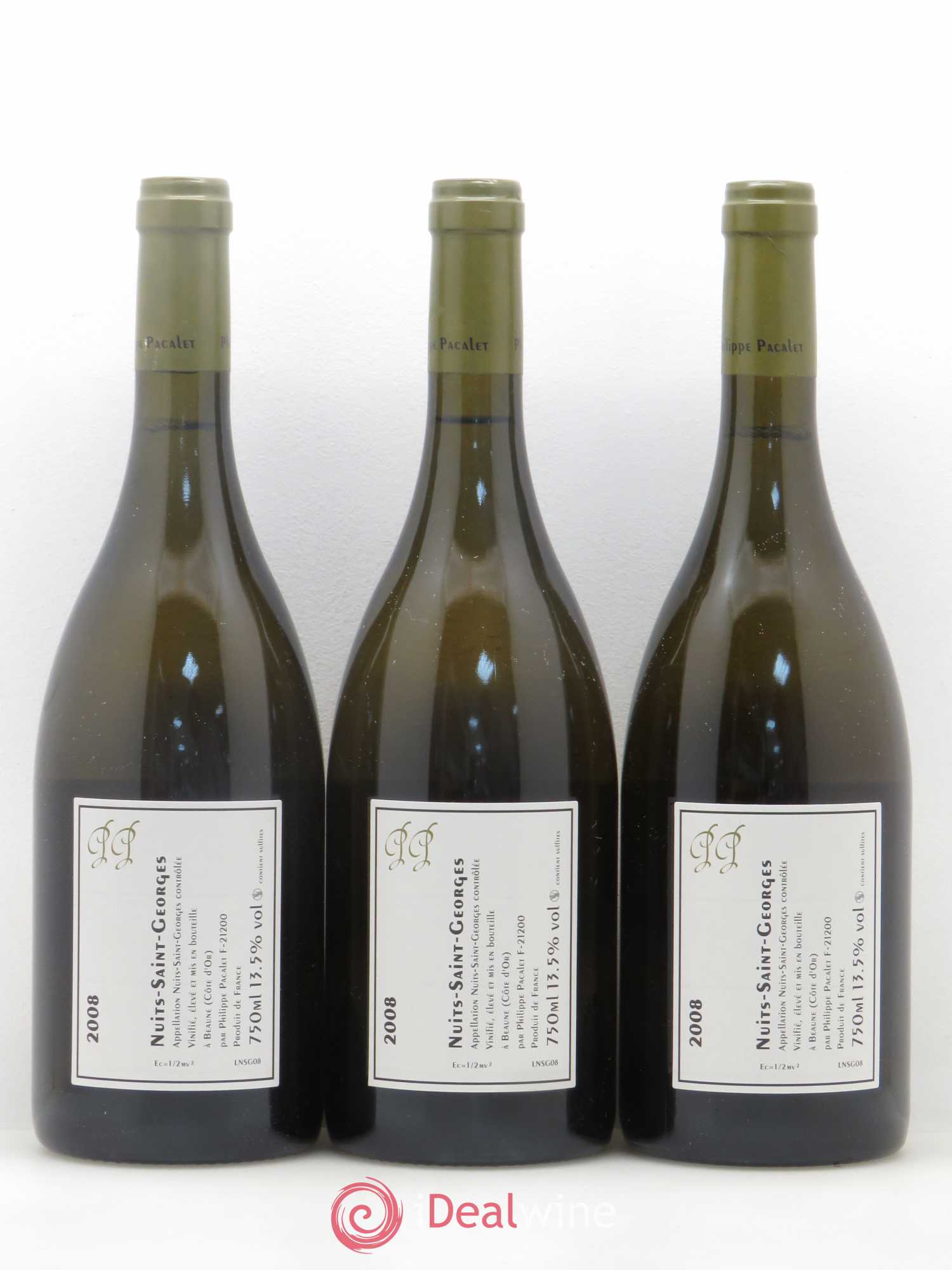 Nuits-Saint-Georges Philippe Pacalet 2008 - Lot de 6 bouteilles - 2