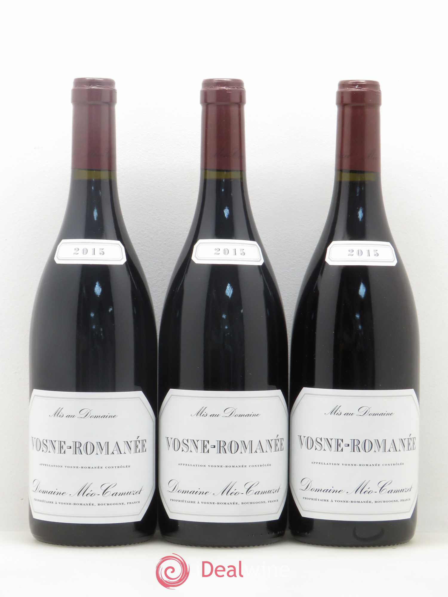 Vosne-Romanée Méo-Camuzet (Domaine) 2015 - Lot de 3 bouteilles - 0
