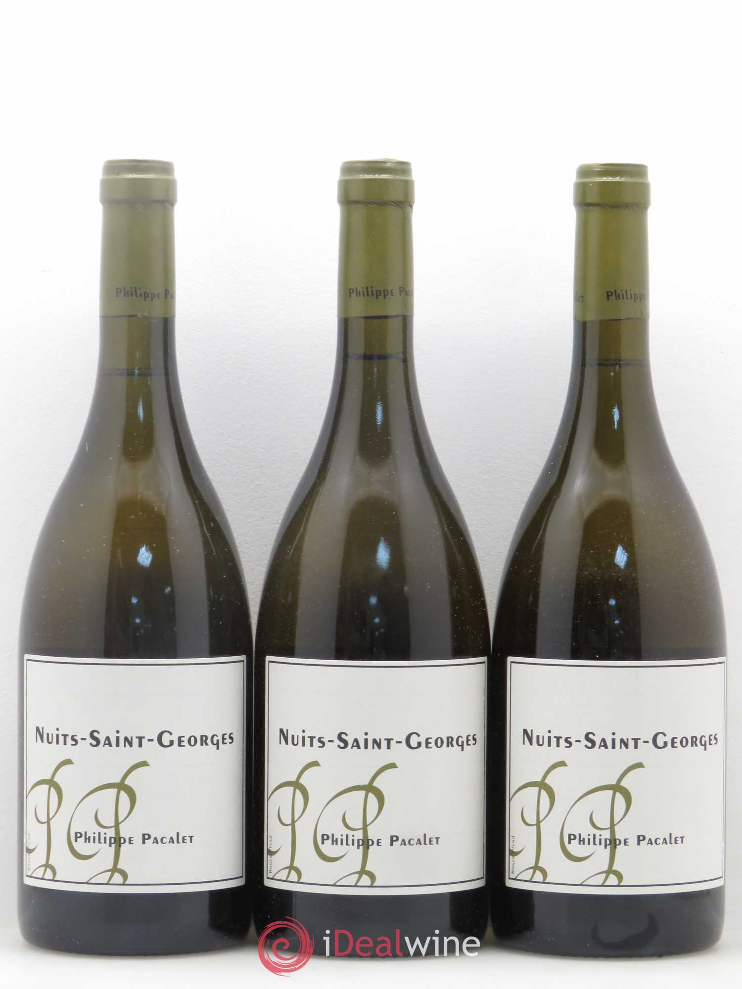 Nuits-Saint-Georges Philippe Pacalet 2008 - Lot de 3 bouteilles - 0