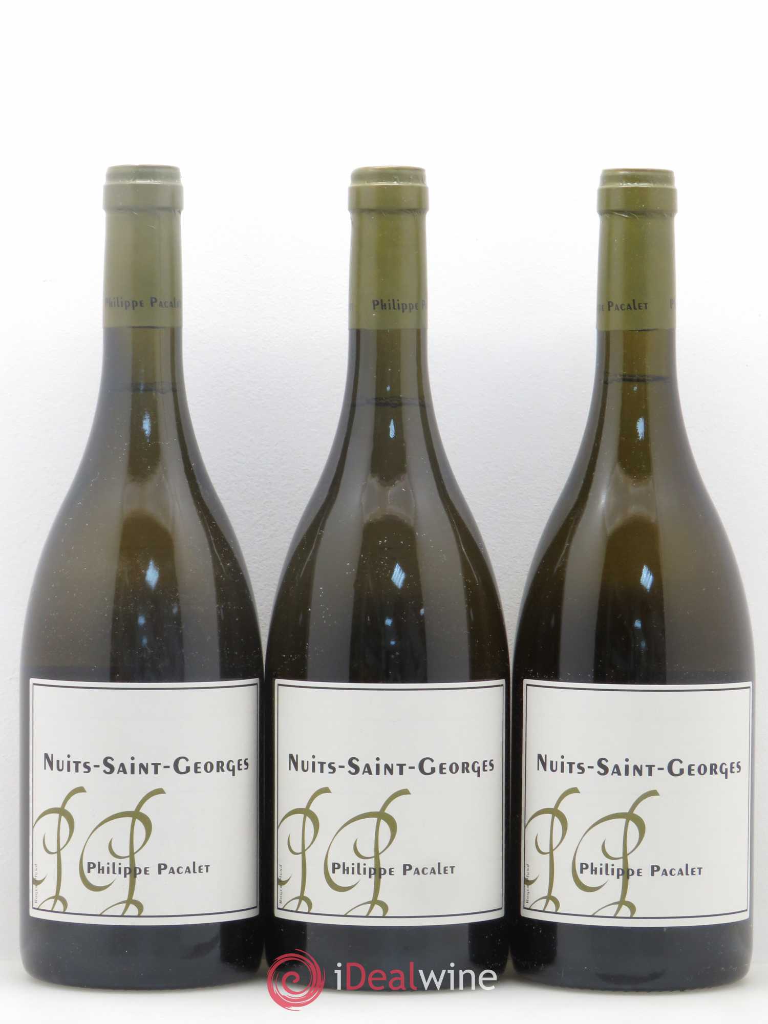 Nuits-Saint-Georges Philippe Pacalet 2008 - Lot de 3 bouteilles - 0