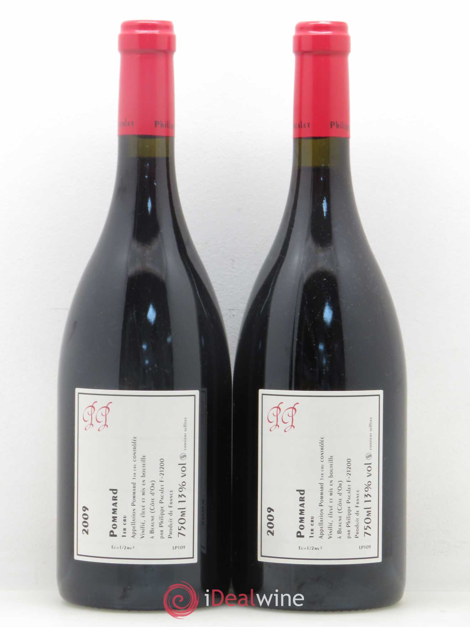 Pommard 1er Cru Philippe Pacalet 2009 - Lot de 2 bouteilles - 1
