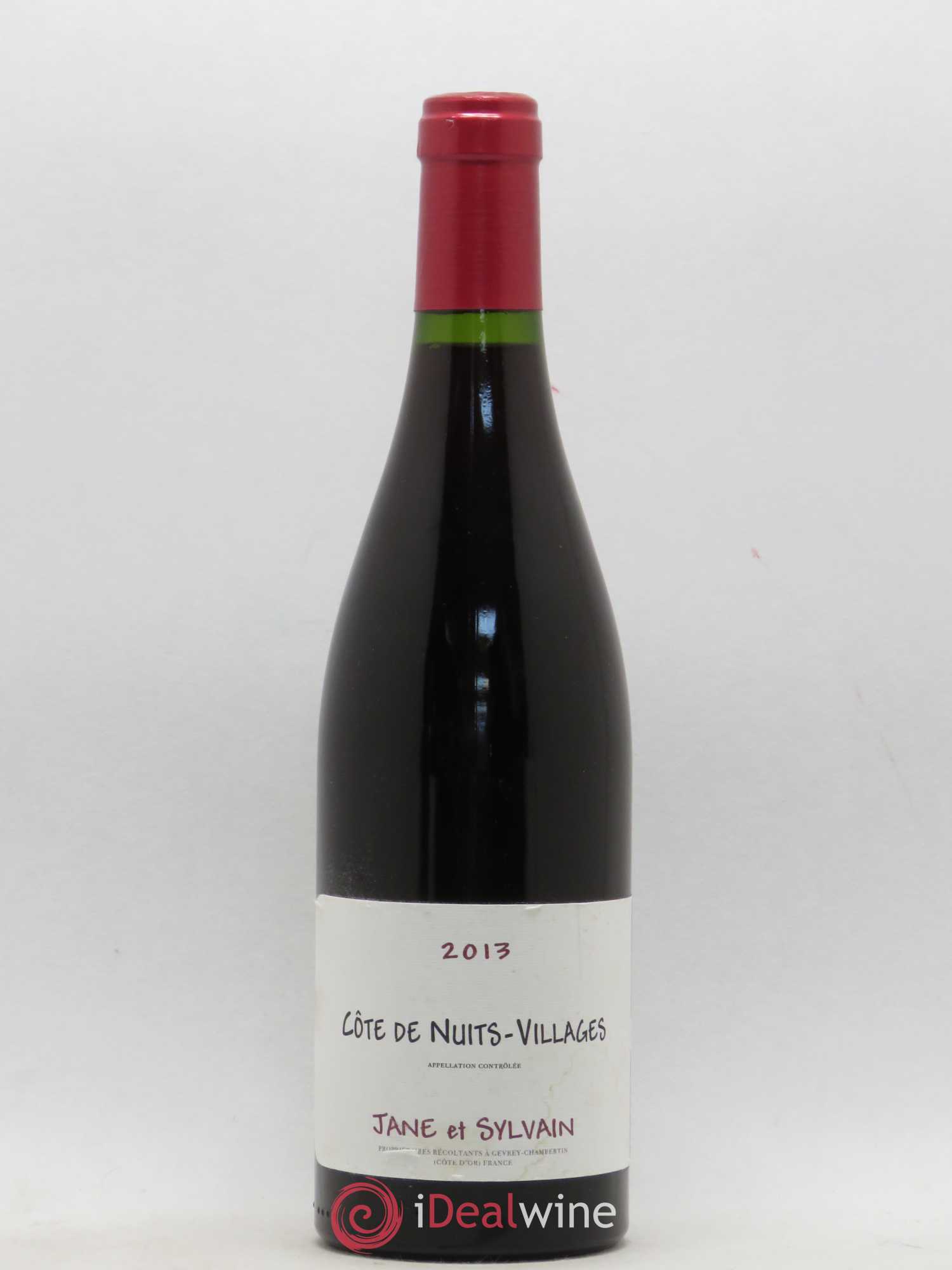 Côte de Nuits-Villages Jane et Sylvain 2013 - Lot de 1 bouteille - 0