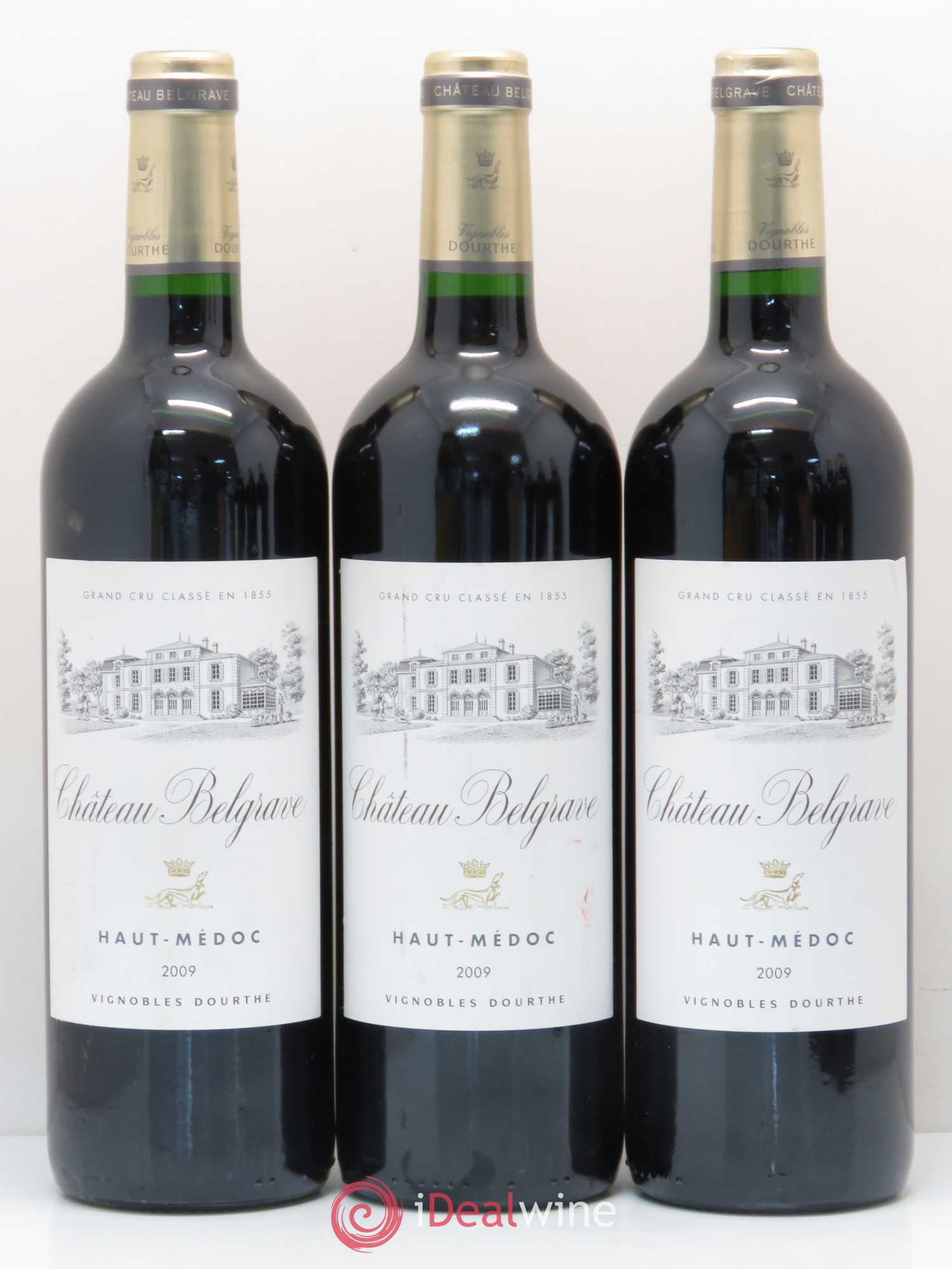 Château Belgrave 5ème Grand Cru Classé 2009 - Lot de 6 bouteilles - 1