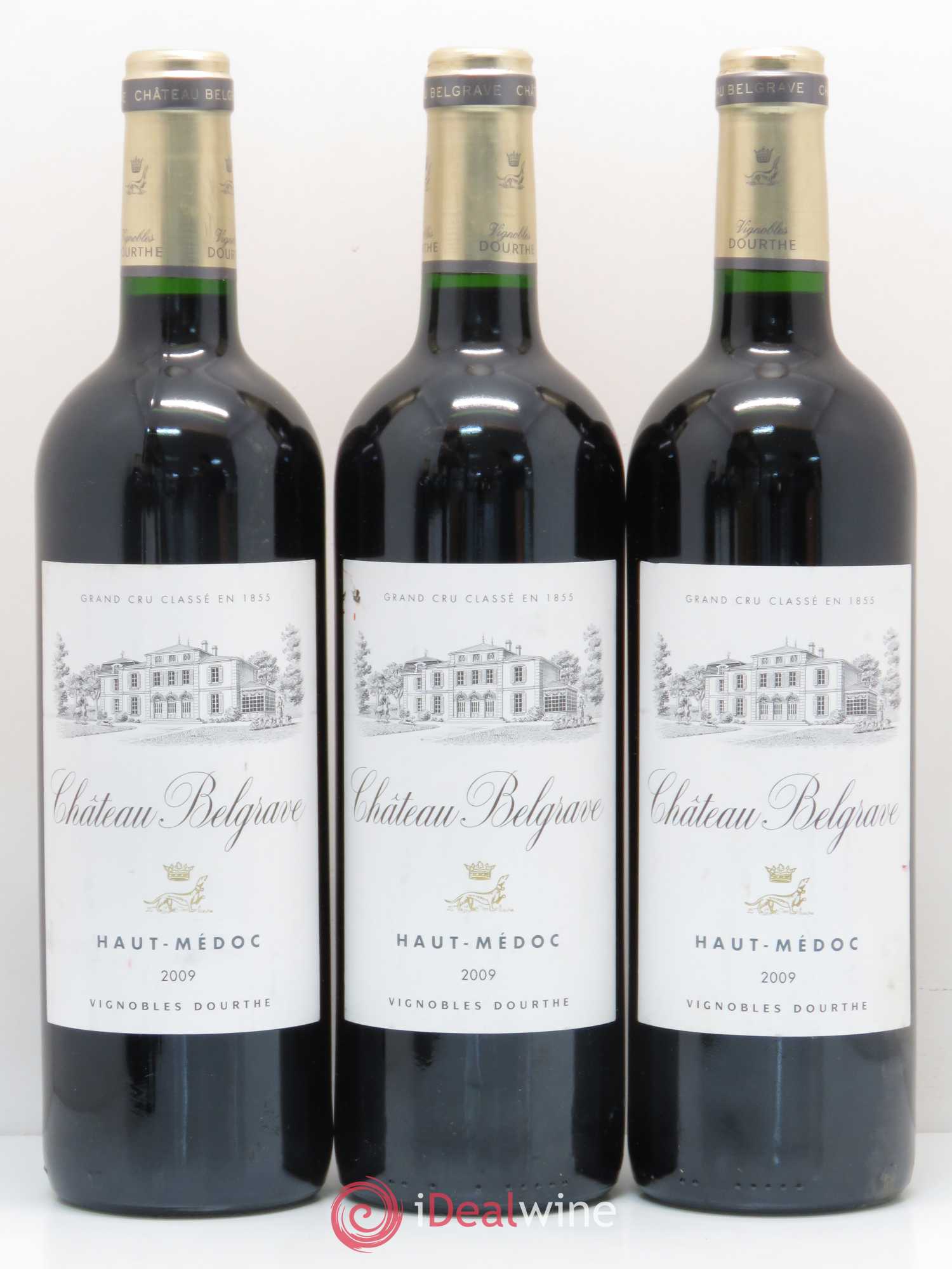 Château Belgrave 5ème Grand Cru Classé 2009 - Lot de 6 bouteilles - 2
