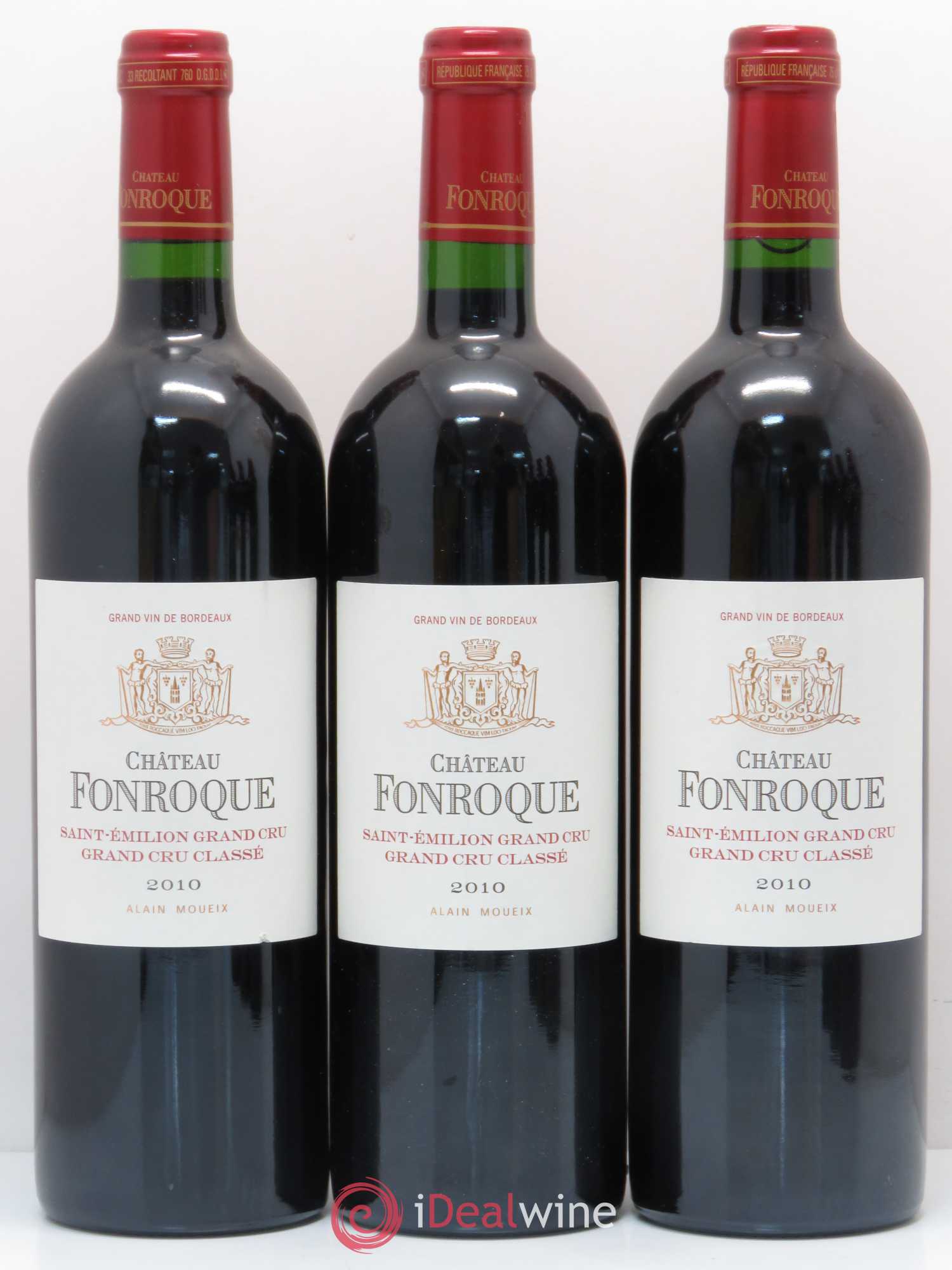 Château Fonroque Grand Cru Classé 2010 - Lot de 6 bouteilles - 1