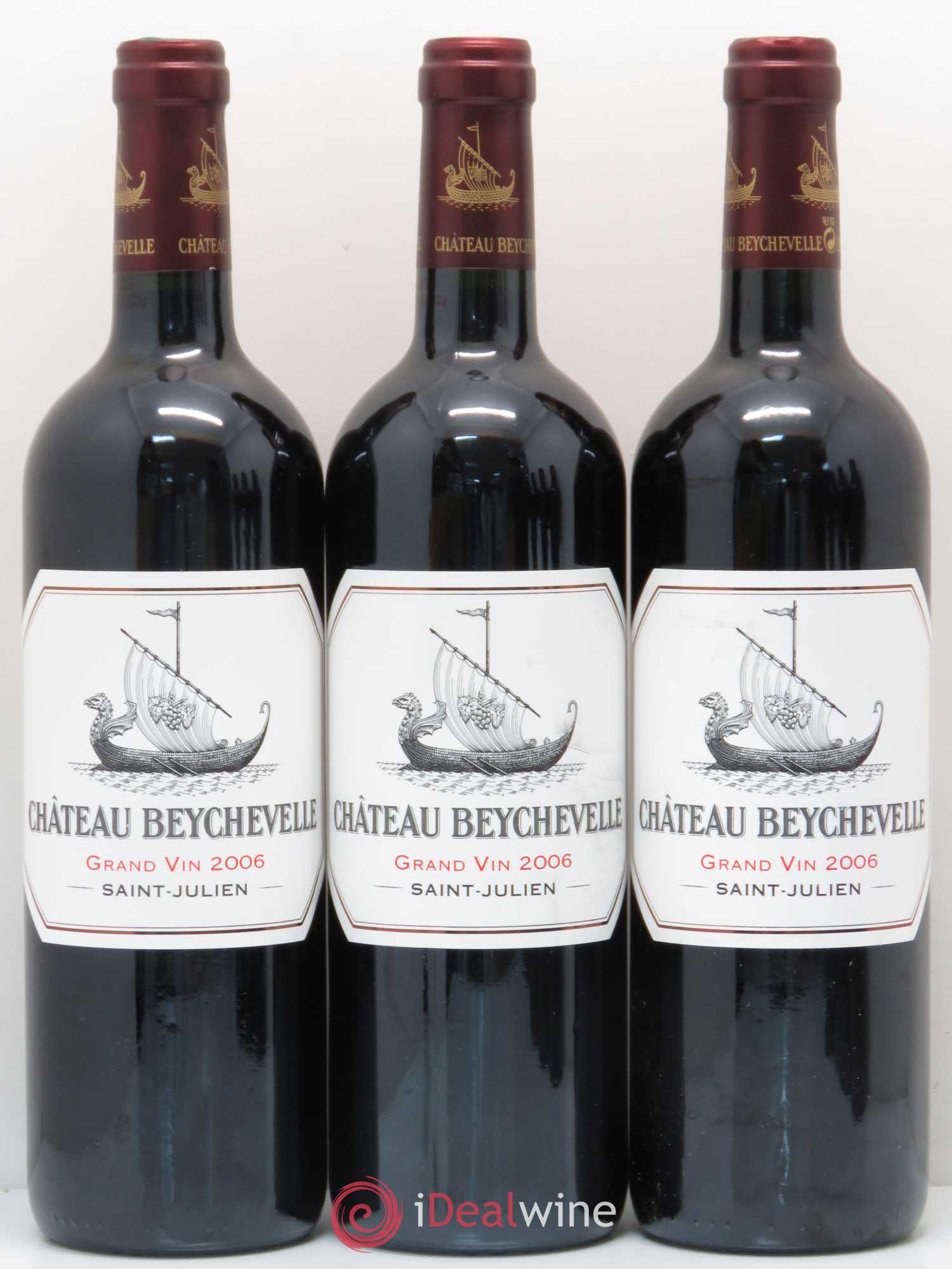Château Beychevelle 4ème Grand Cru Classé 2006 - Lot de 6 bouteilles - 1