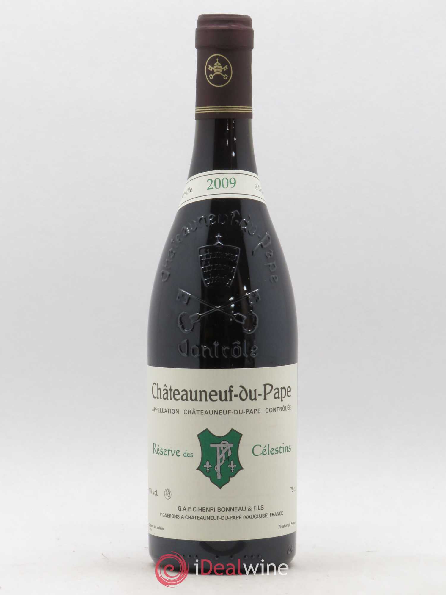 Châteauneuf-du-Pape Réserve des Célestins Henri Bonneau & Fils 2009 - Lot de 1 bouteille - 0