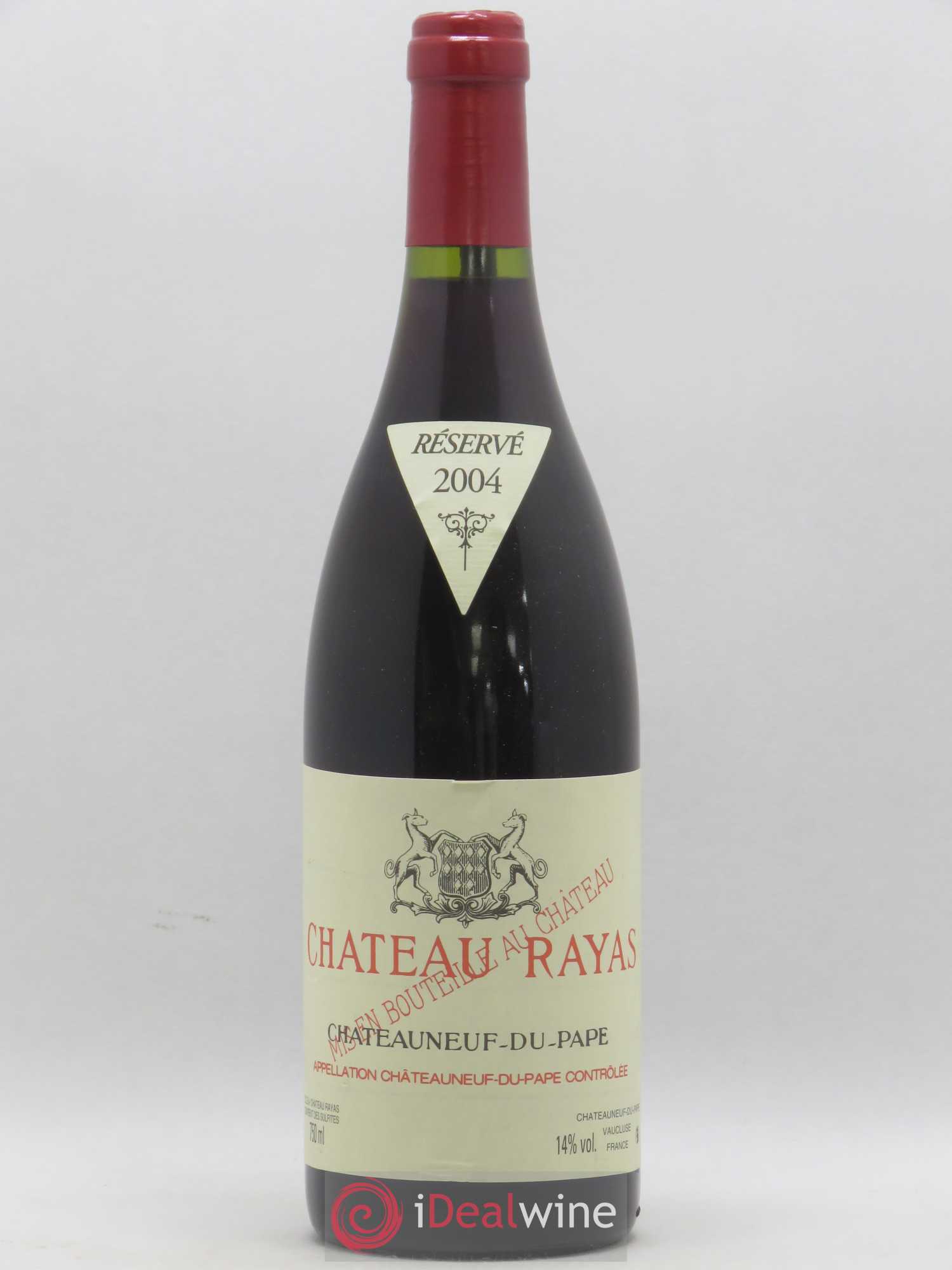 Châteauneuf-du-Pape Château Rayas Emmanuel Reynaud 2004 - Lot de 1 bouteille - 0