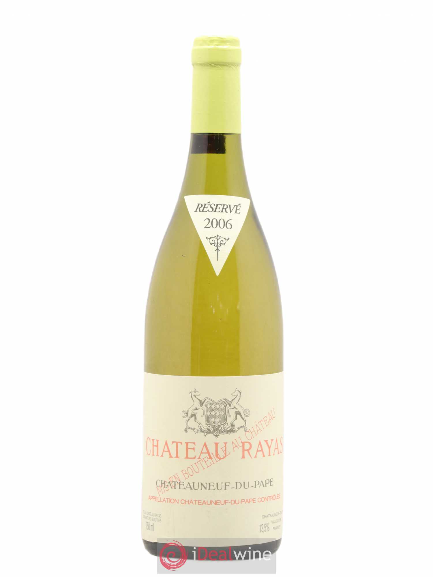 Châteauneuf-du-Pape Château Rayas Emmanuel Reynaud 2006 - Lot de 1 bouteille - 0