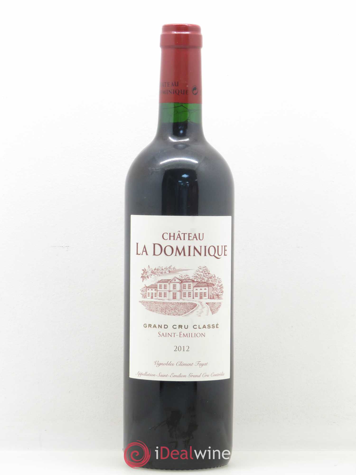 Château la Dominique Grand Cru Classé 2012 - Lot de 1 bouteille - 0