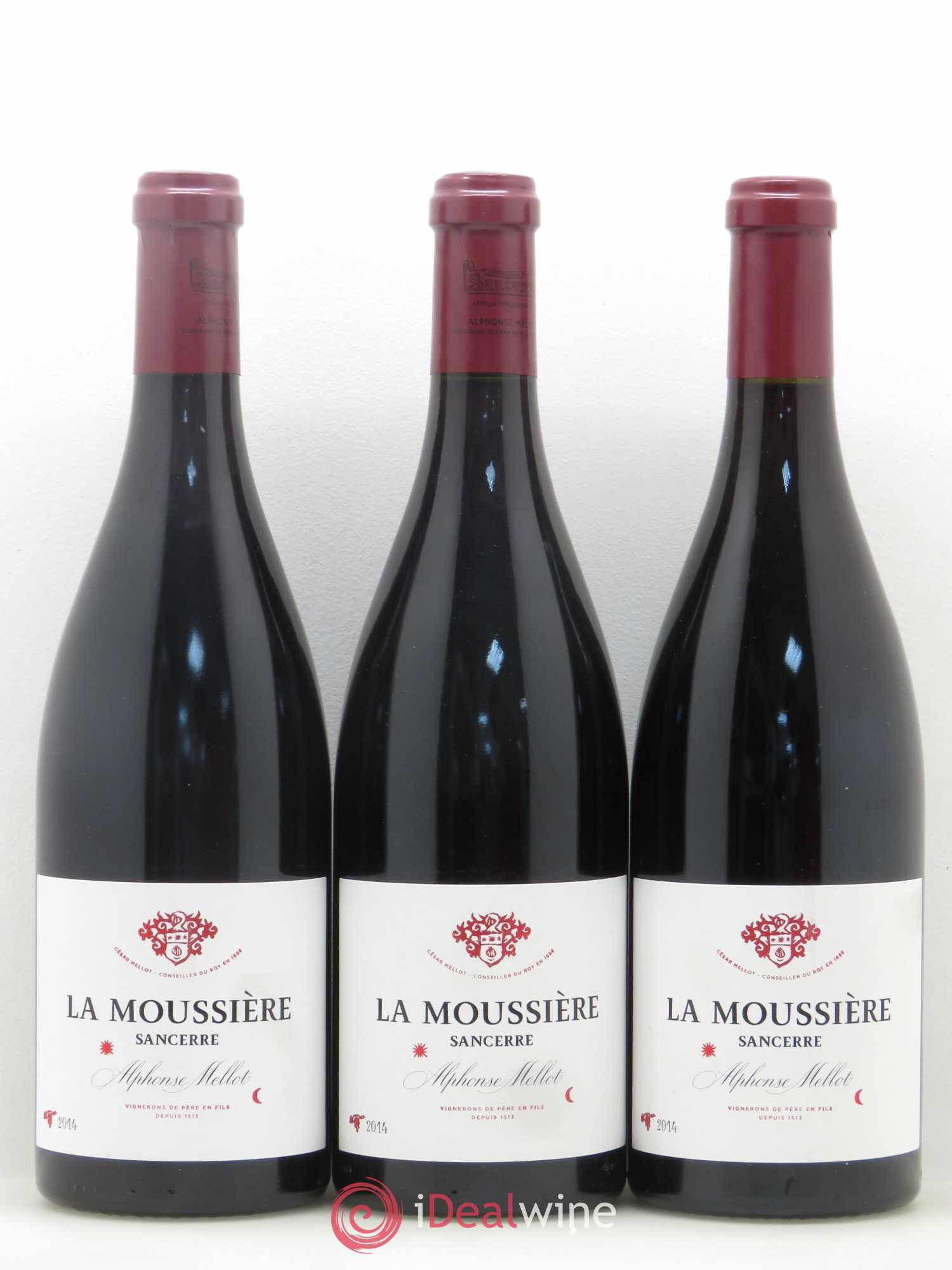 Sancerre La Moussière Alphonse Mellot 2014 - Lot de 6 bouteilles - 1