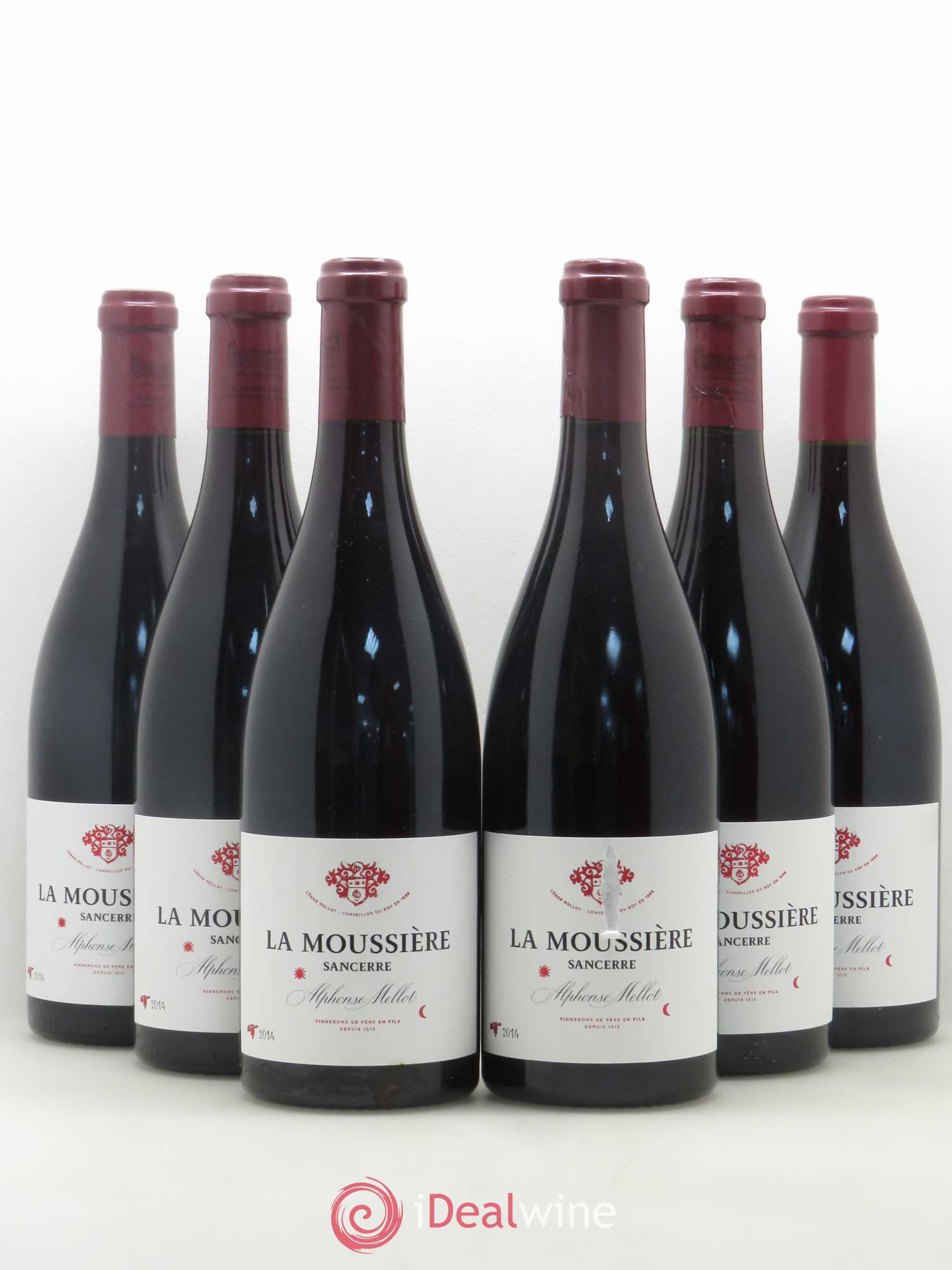 Sancerre La Moussière Alphonse Mellot 2014 - Lot de 6 bouteilles - 0
