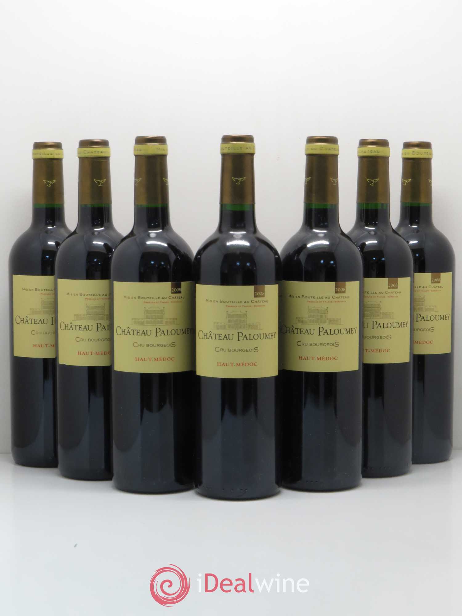 Haut Médoc Château Paloumey (sans prix de réserve) 2008 - Posten von 7 Flaschen - 0