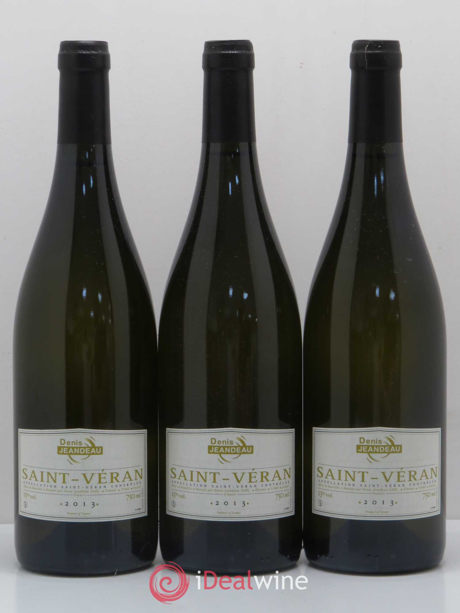 Saint-Véran Denis Jeandeau (sans prix de réserve) 2013 - Posten von 12 Flaschen - 2