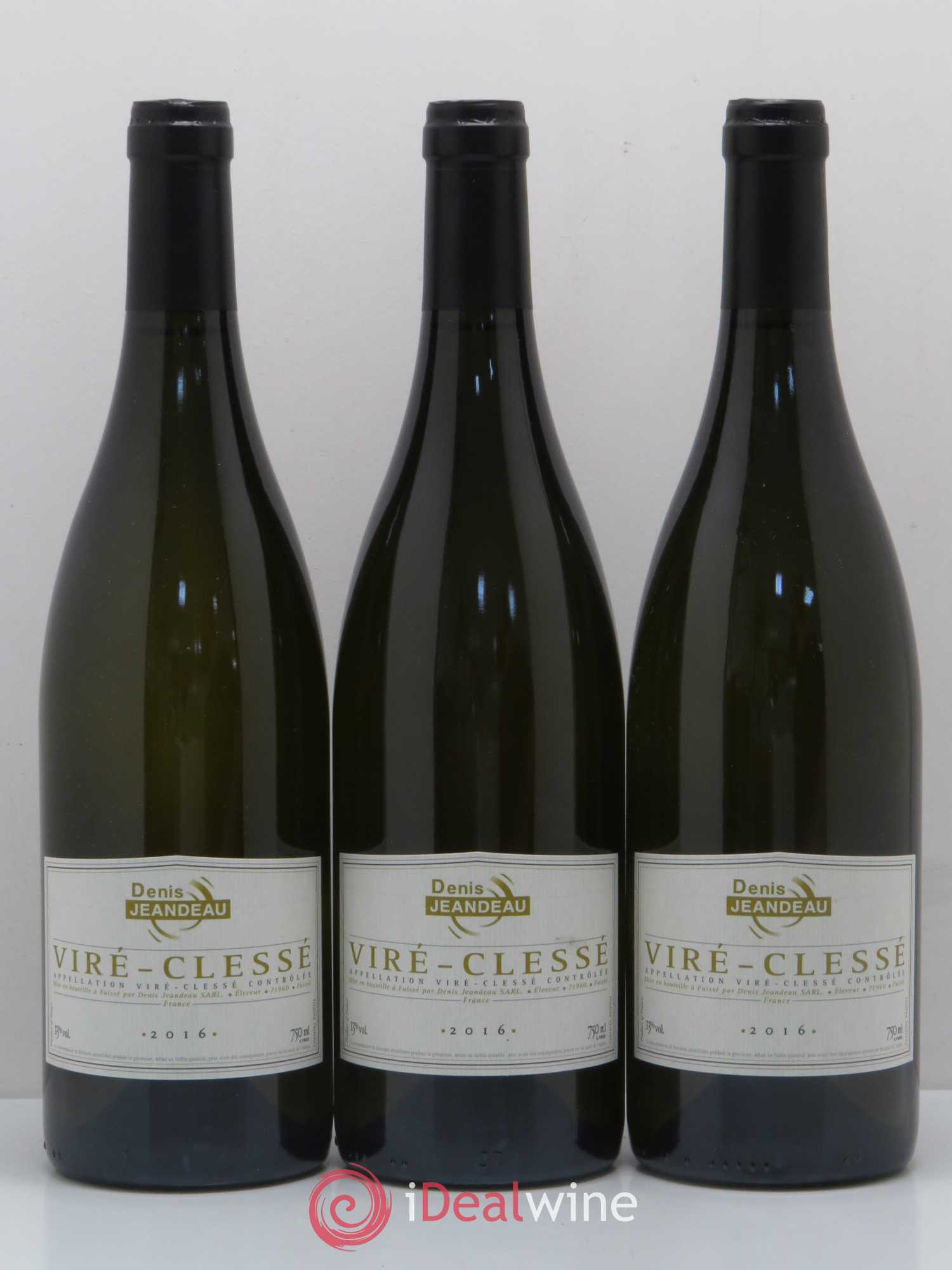 Viré-Clessé Denis Jeandeau 2016 - Posten von 6 Flaschen - 1