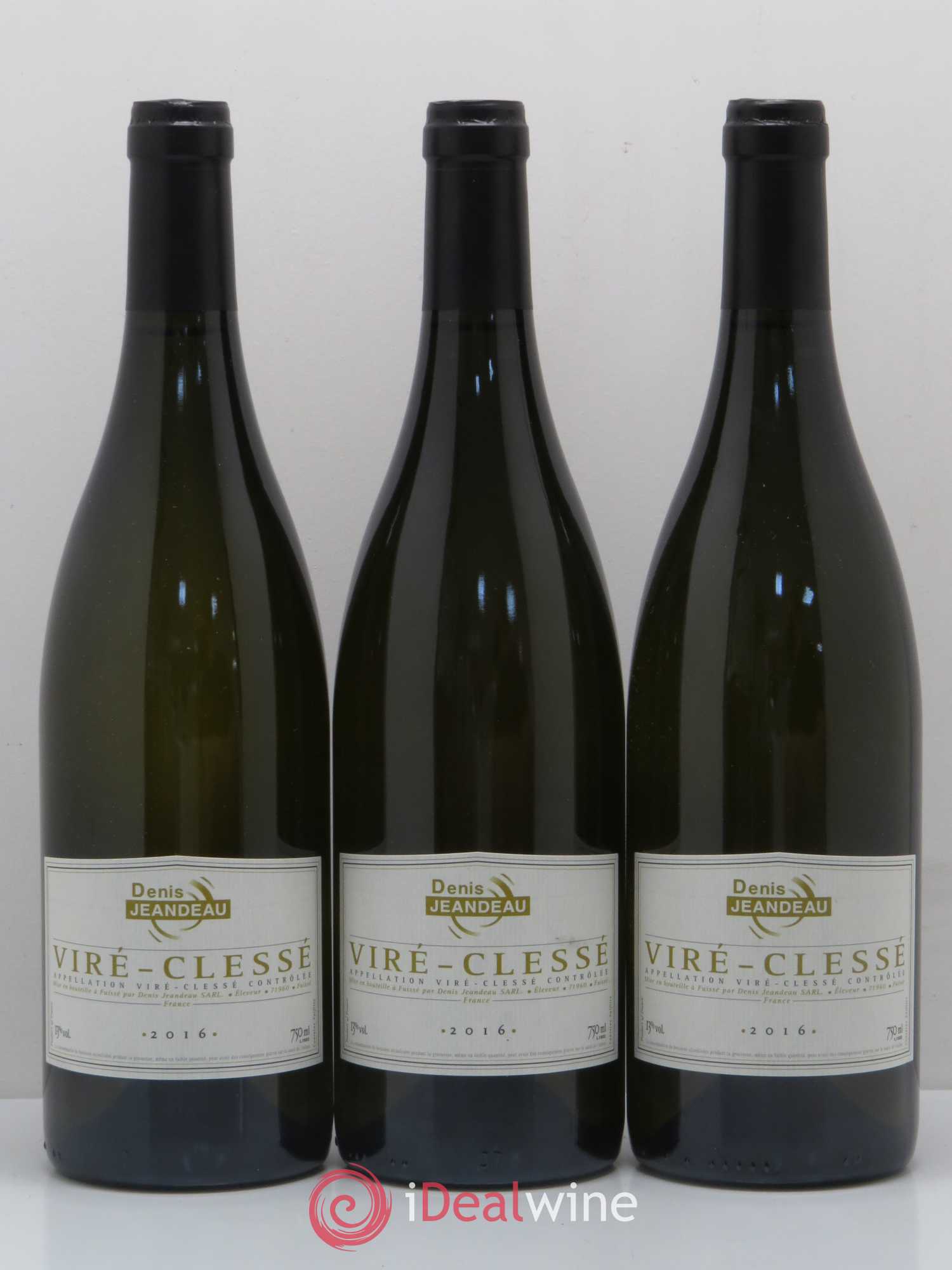 Viré-Clessé Denis Jeandeau 2016 - Posten von 6 Flaschen - 2