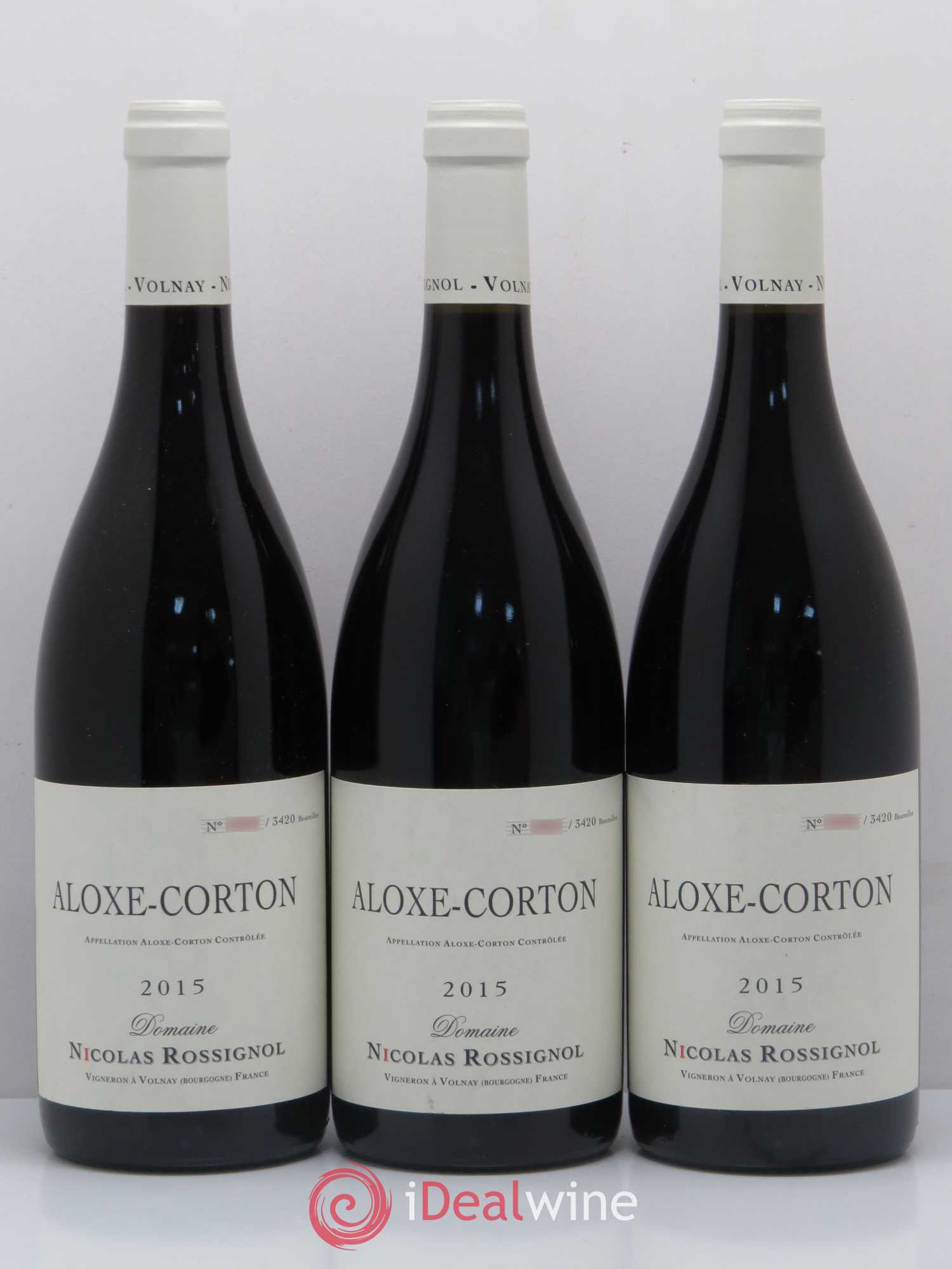 Aloxe-Corton Nicolas Rossignol 2015 - Lot de 6 bouteilles - 2